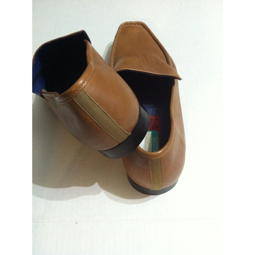 Robert Wayne ROBERT WAYNE MENS NEW BROWN LEATHER SLIP-ON SHOES 9 1/2D Size US 9.5 / EU 42-43 - 5 Thumbnail