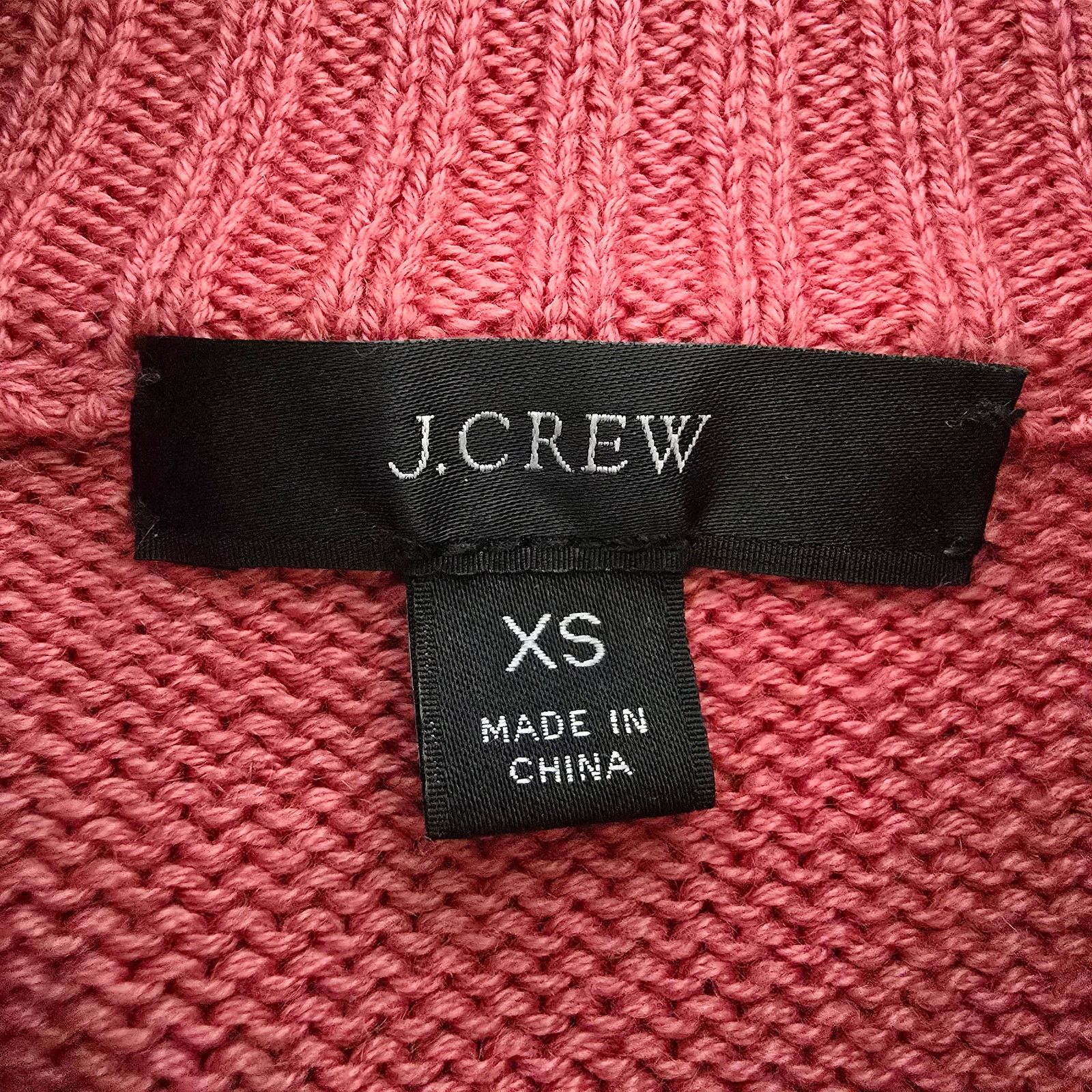 J.Crew J. Crew Cotton Cashmere Patch Pocket Mockneck Sweater XS Size XS / US 0-2 / IT 36-38 - 10 Thumbnail