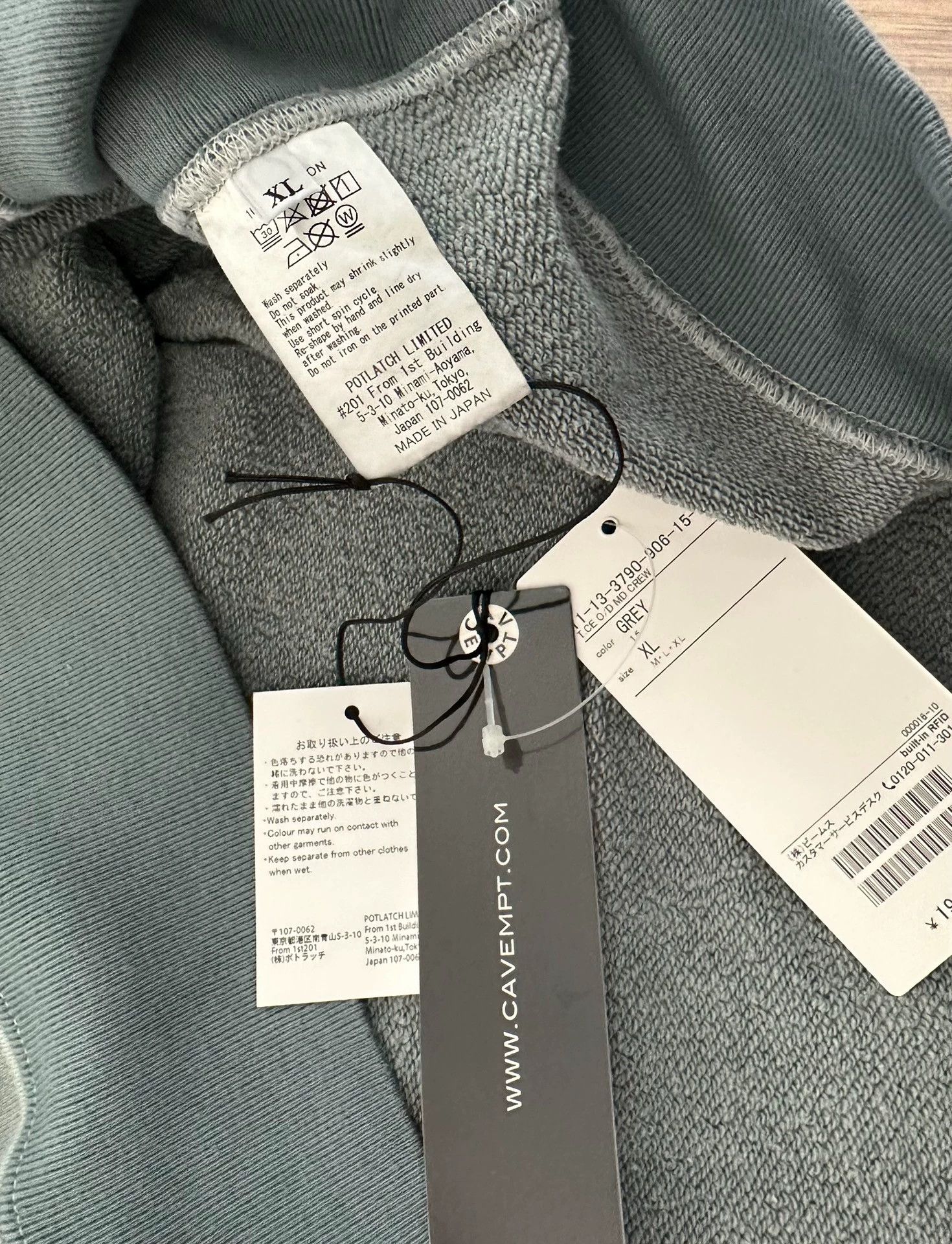 Other C.E CAVEMPT OVERDYE MD crewneck sweatshirt XL Size US XL / EU 56 / 4 - 3 Thumbnail