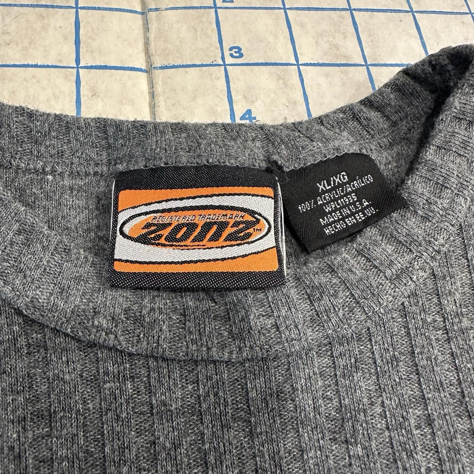Designer Center Stripe Sweater Pullover Zonz Acrylic Horizontal Size US XL / EU 56 / 4 - 3 Thumbnail