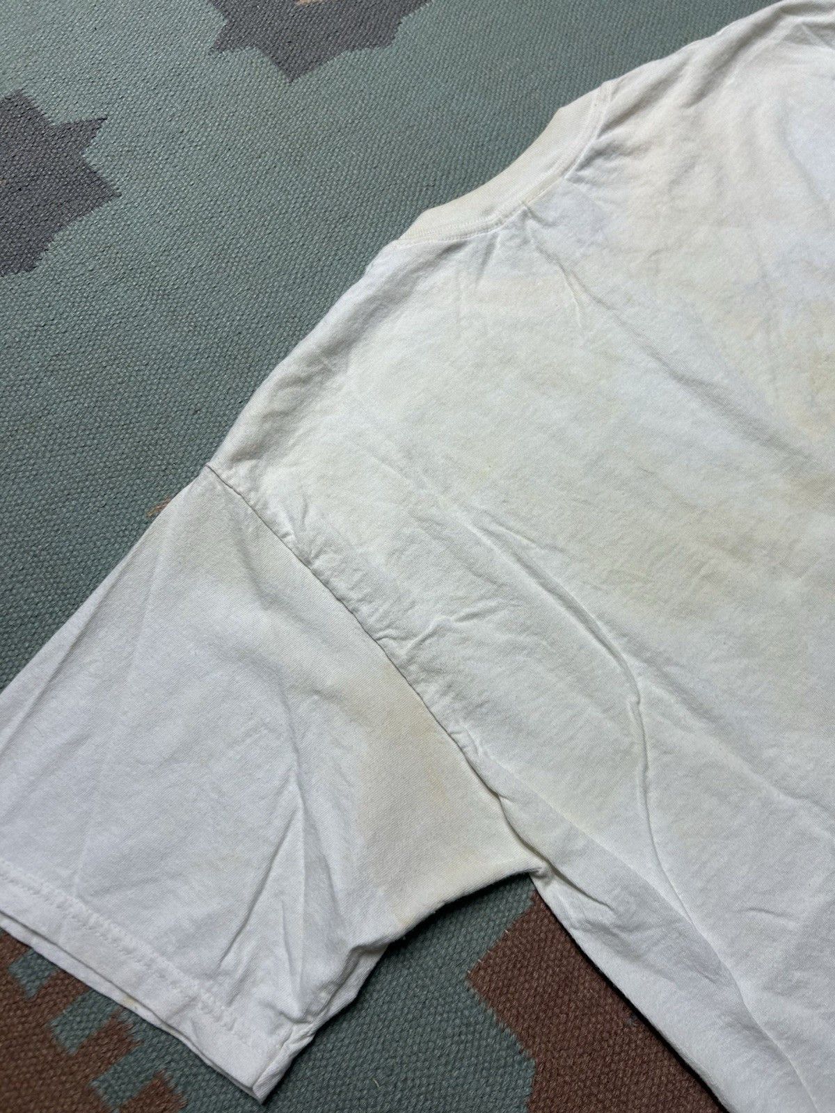 Vintage Vtg t shirt Louisiana porch puppies crocodile distress XL Size US XL / EU 56 / 4 - 10 Thumbnail