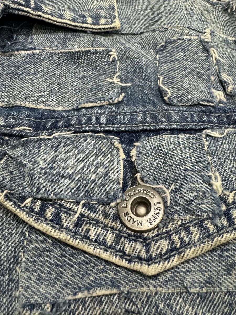 Levi's × Vintage Levi's Made & Crafted Unique Denim Patchwork Jacket Size US M / EU 48-50 / 2 - 9 Thumbnail