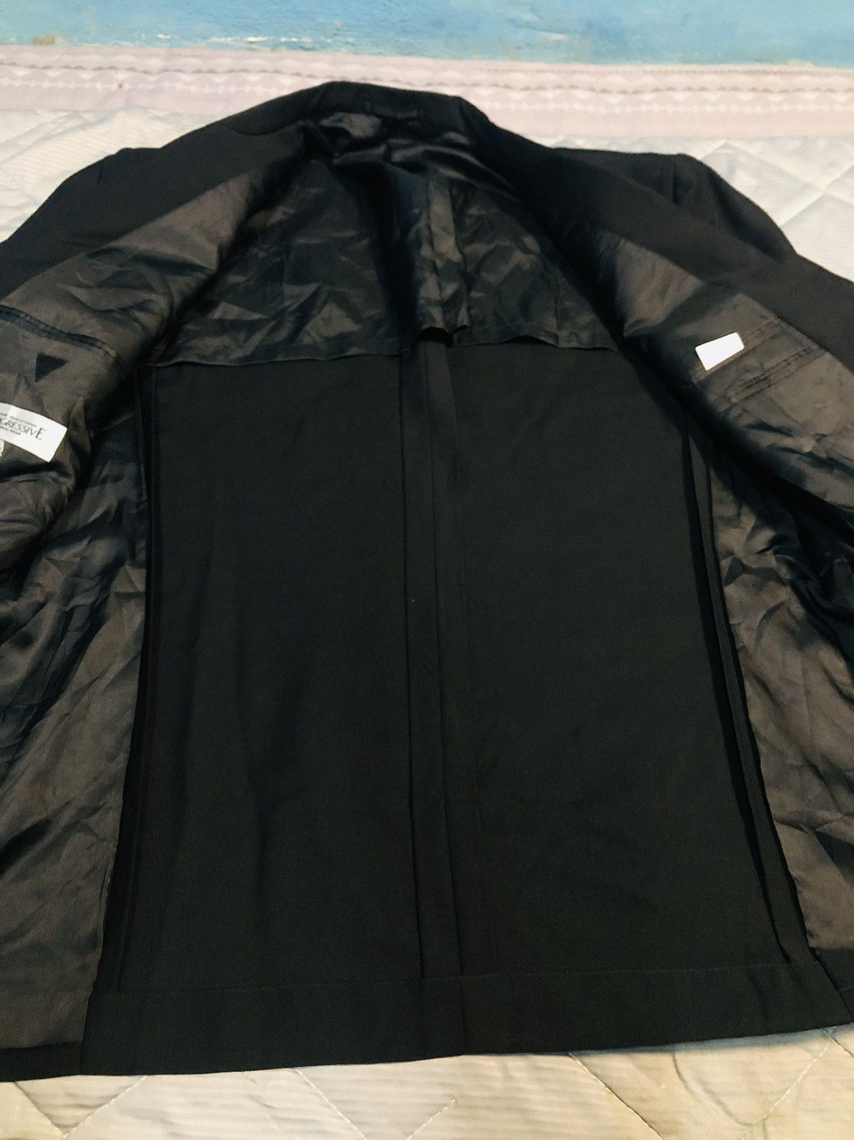 Japanese Brand Progressive Double Brested Coat (24) Size US L / EU 52-54 / 3 - 5 Thumbnail