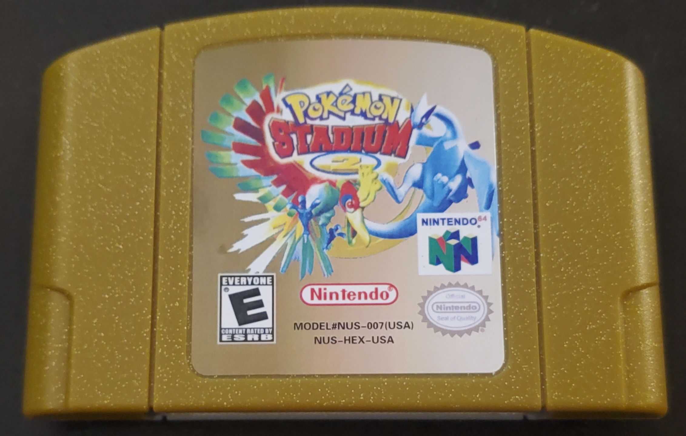 Nintendo Pokemon Stadium 2 N64 Nintendo 64 Video Game Cartridge 2000 Size ONE SIZE - 1 Thumbnail