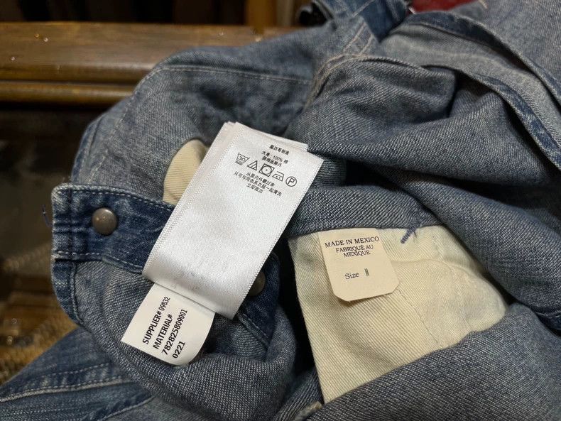 RRL Ralph Lauren RRL Ralph Lauren Limited edition overalls jeans Size US 34 / EU 50 - 5 Thumbnail