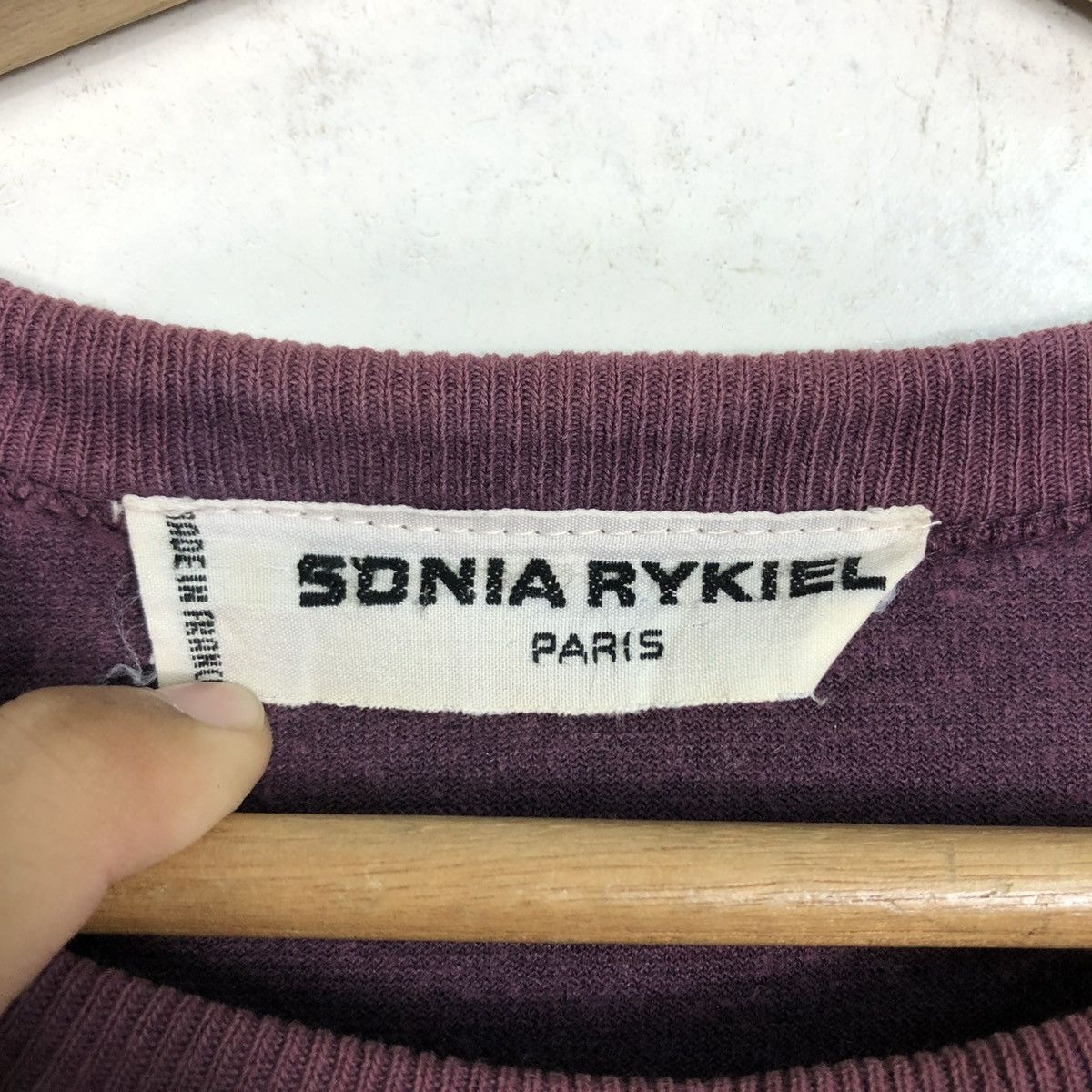 Japanese Brand 🔥VINTAGE SWEATSHIRT SONIA RYKIEL PARIS MADE IN FRANCE Size M / US 6-8 / IT 42-44 - 15 Thumbnail