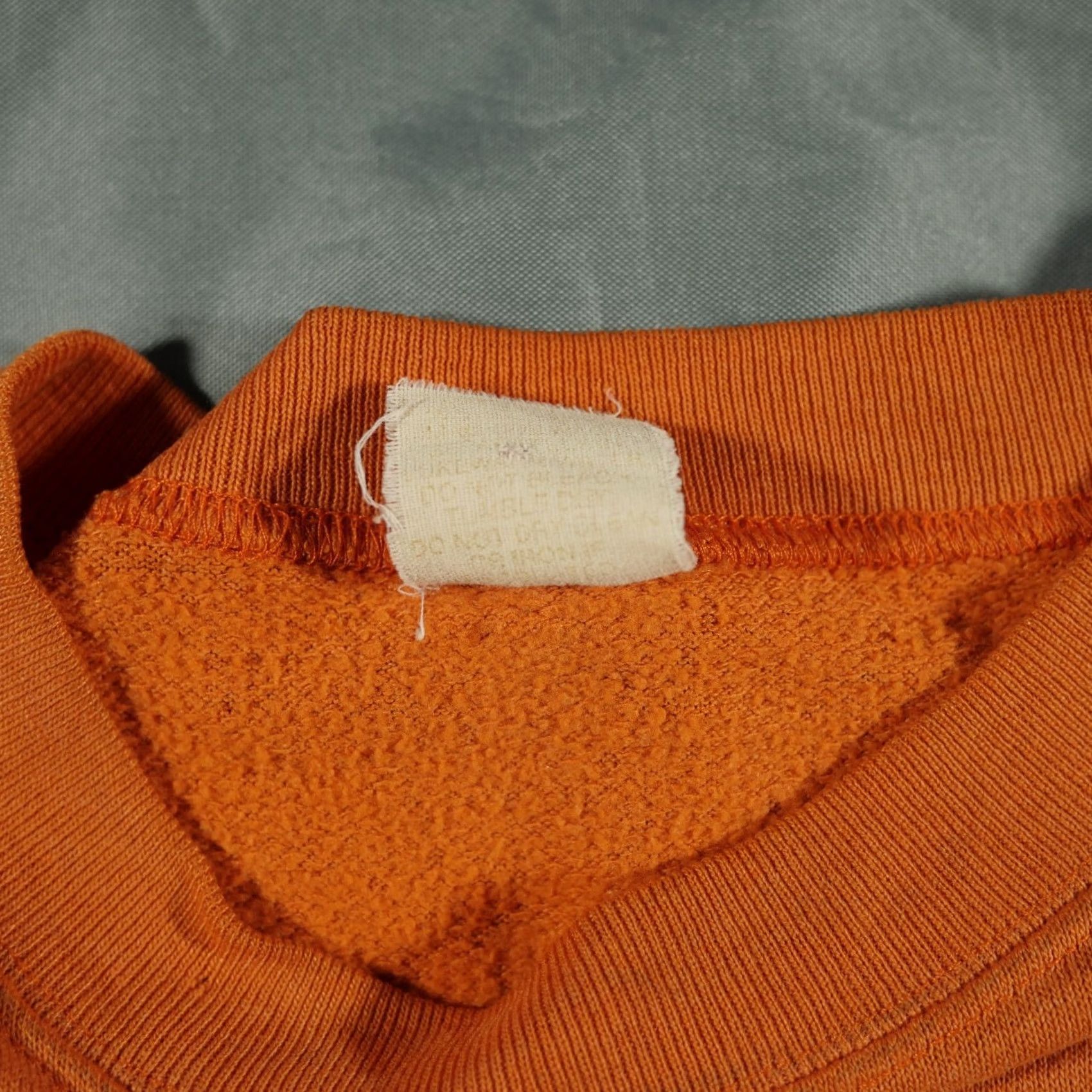 Vintage VINTAGE Miami Hurricanes Sweater Mens XL Orange Sebastian 70s Ibis Shirt Pullover Crew Neck Cotton Blend Fleece Logo All Seasons Classic Knits/Outdoor Size US XL / EU 56 / 4 - 6 Thumbnail