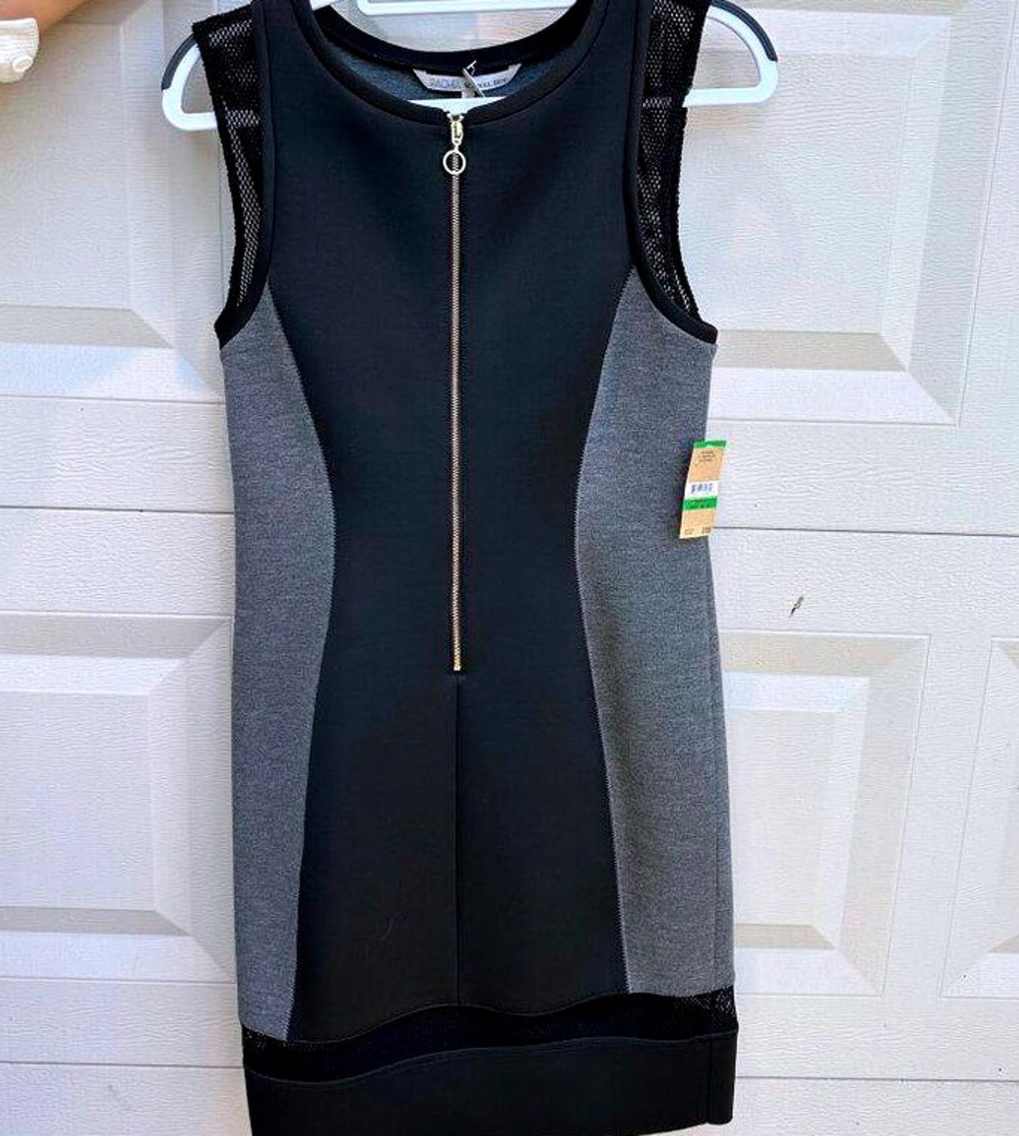 Designer Rachel Rachel Roy New Womens Sheath Dress Black Charcoal L Size L / US 10 / IT 46 - 6 Thumbnail