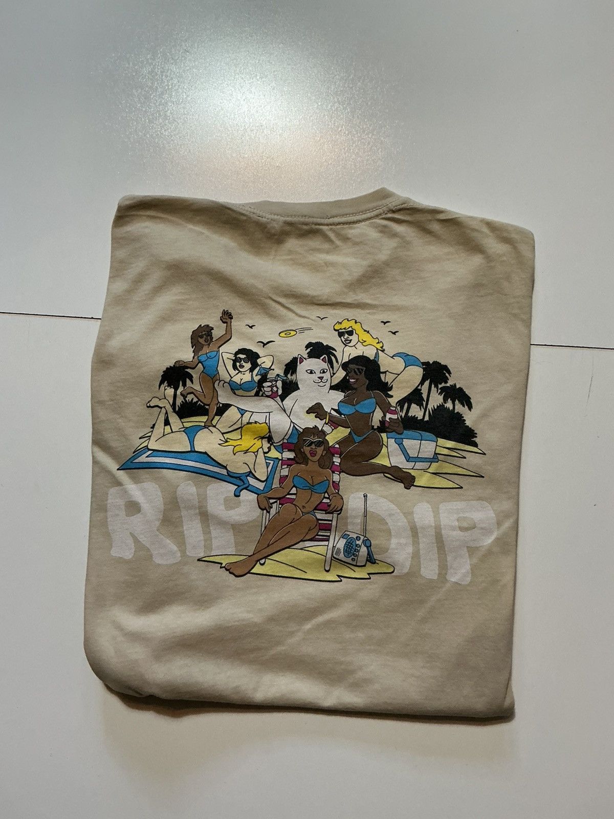 RIPNDIP RipNDip Lord Nermal Beach Girls Swimsuit Graphic T-Shirt Size US S / EU 44-46 / 1 - 1 Thumbnail
