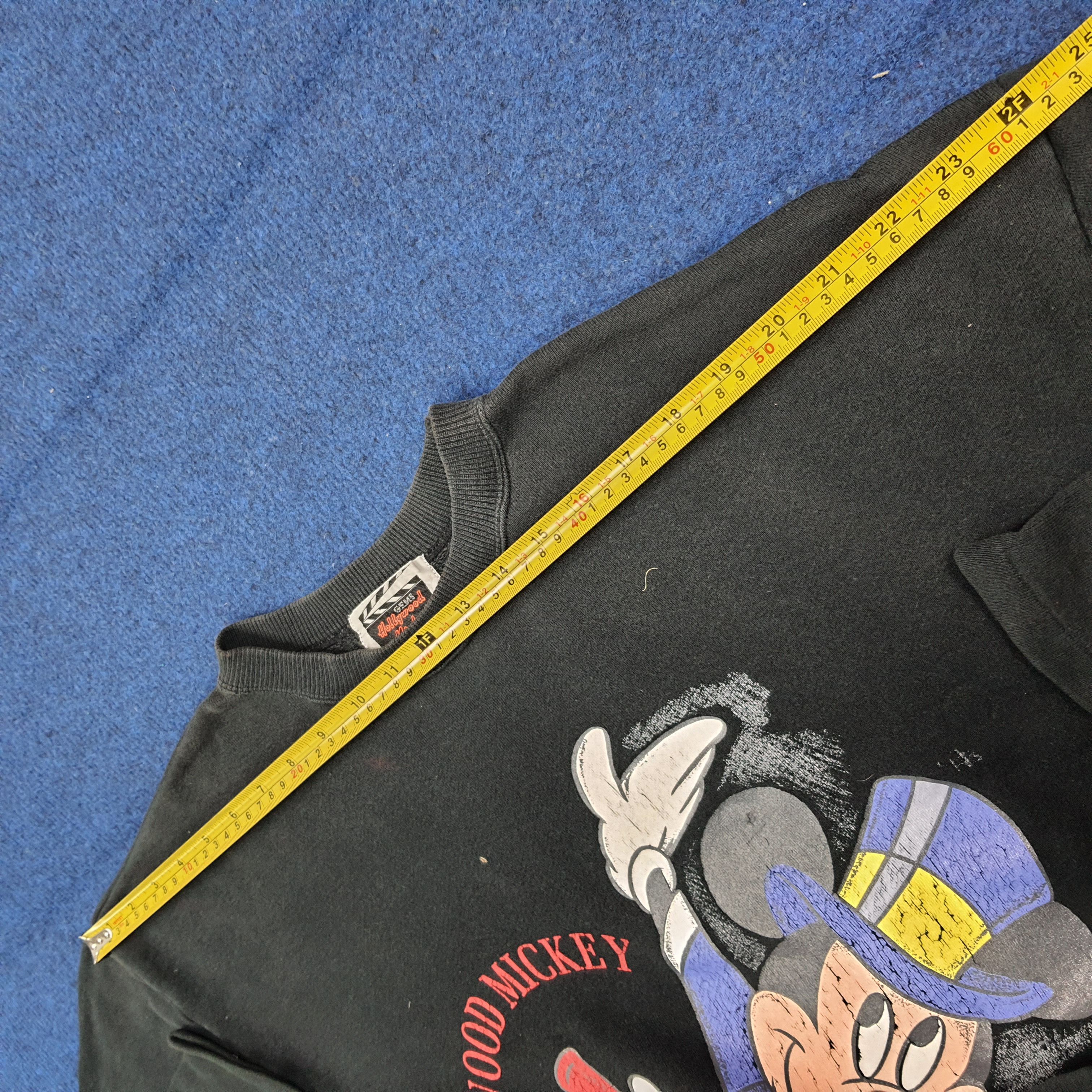 Mickey Mouse Vintage 90s Gems Hollywood Mickey Mouse Sweatshirt C291N33 Size US M / EU 48-50 / 2 - 10 Thumbnail
