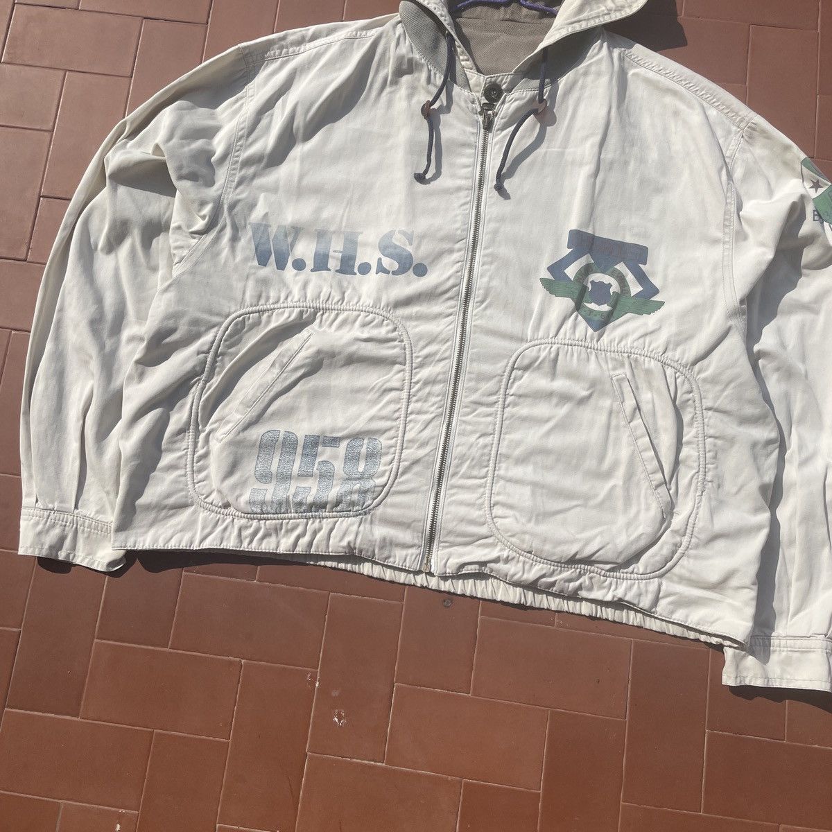 Vintage RARE VINTAGE 70s CHEVROLET 958 W.H.S OVERSIZE JACKET SIZE L Size US L / EU 52-54 / 3 - 5 Thumbnail