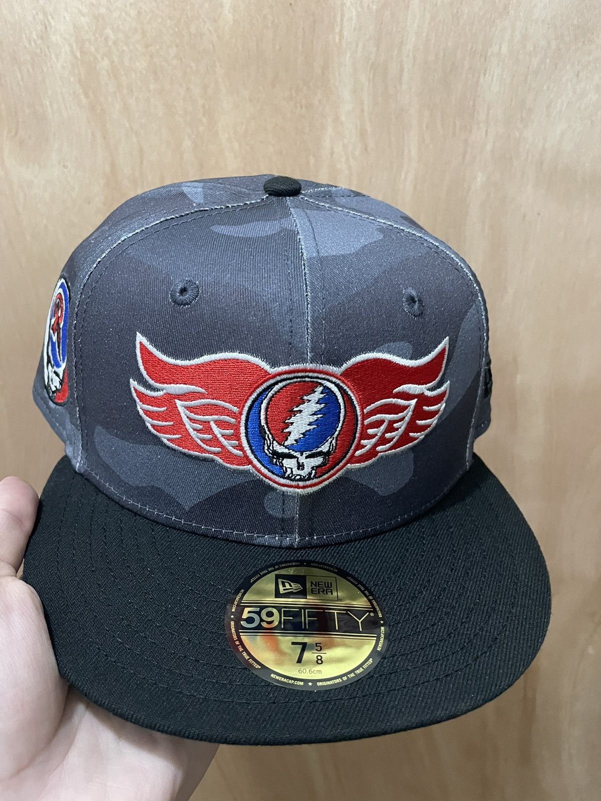 Myfitteds Grateful Dead x Rochester red wings size 7 5/8
