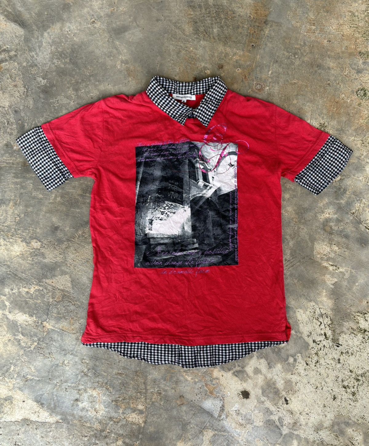 Hysteric Glamour Y2k Double Layer Semanticdesign punk Style Size US M / EU 48-50 / 2 - 1 Thumbnail