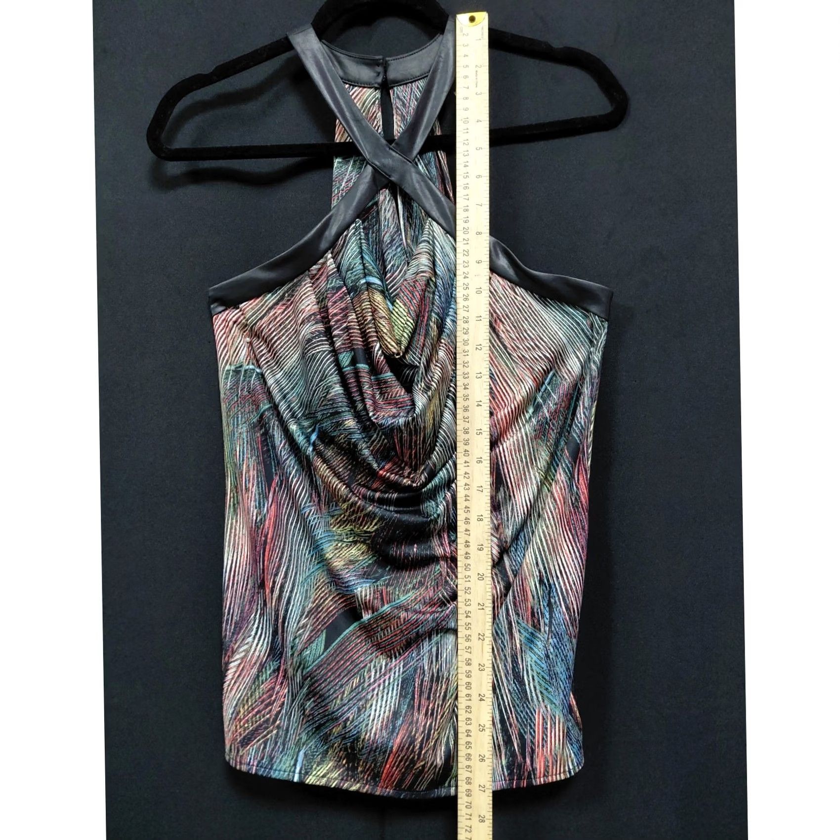 Guess GUESS Multicolor Halter Top Graphic Print Knit Sleeveless Women Size S Size S / US 4 / IT 40 - 6 Thumbnail