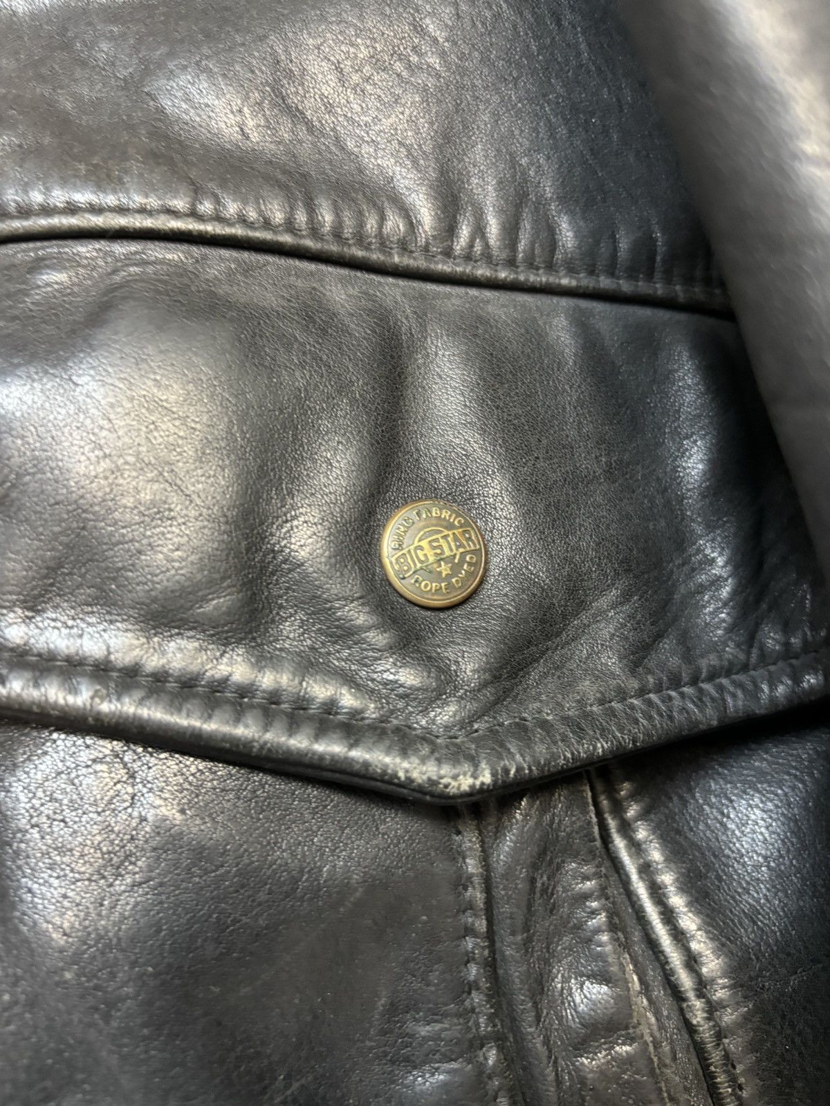 Big Star × If Six Was Nine × Vintage Vintage Aviator Leather Bomber Big Star U.S Army Air Force 8 Size US L / EU 52-54 / 3 - 4 Thumbnail