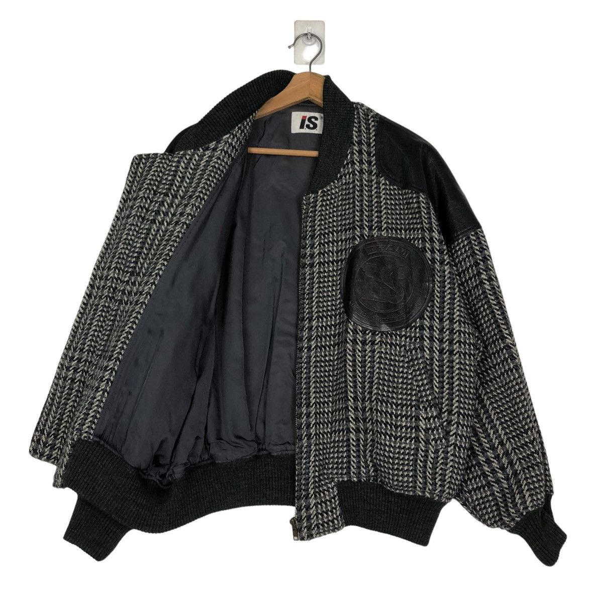 Issey Miyake 🔥VINTAGE 80’s WOOL HERRINGBONE BOMBER JACKET ISSEY MIYAKE Size US M / EU 48-50 / 2 - 13 Thumbnail