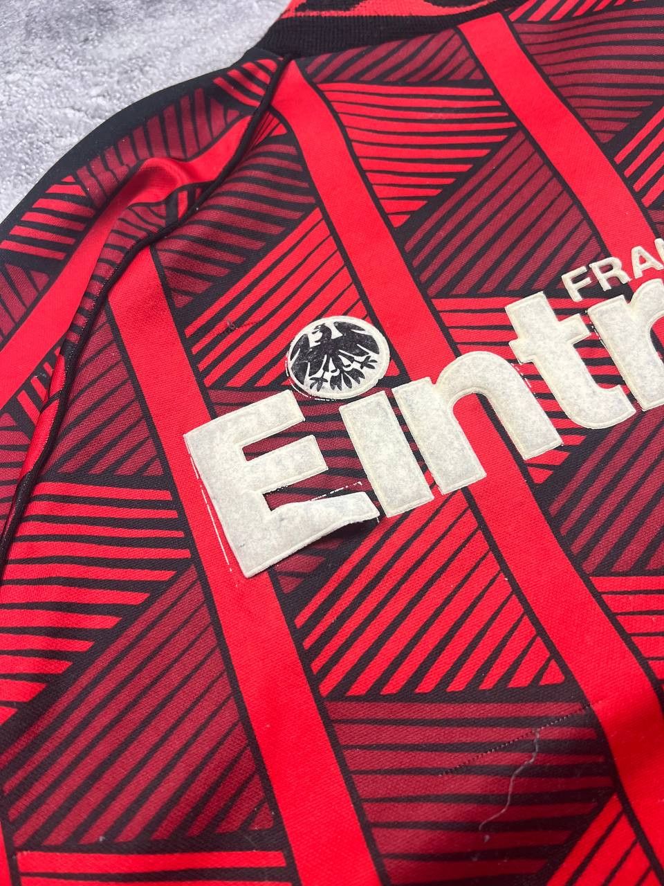 Puma Eintracht Frankfurt 1995-1996 Home Long Sleeve Jersey Size US M / EU 48-50 / 2 - 15 Thumbnail
