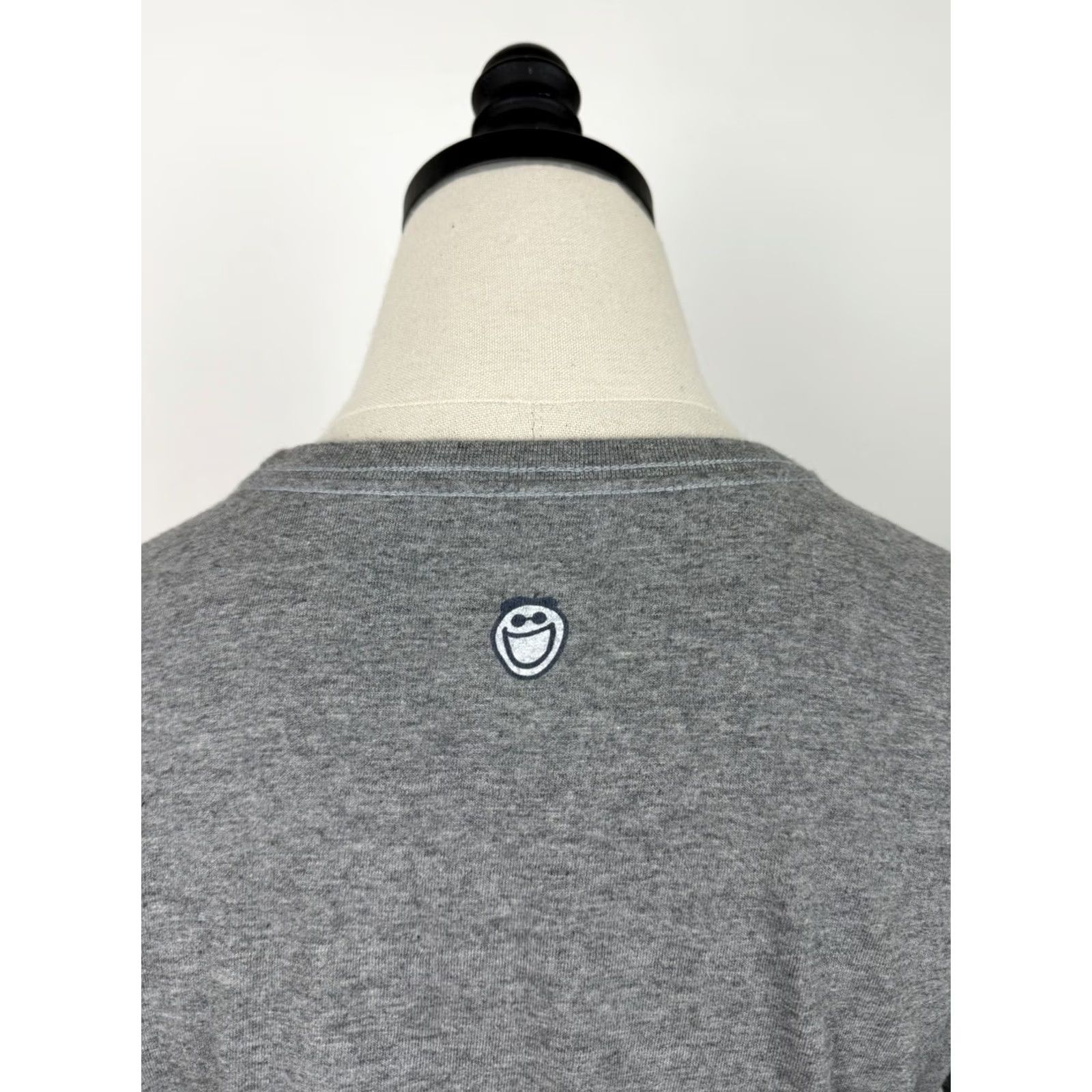 Life is Good Life is Good Womens Medium Classic Fit Heather Gray Tee Shirt Beach Bohemian Basic 90s? Size M / US 6-8 / IT 42-44 - 6 Thumbnail