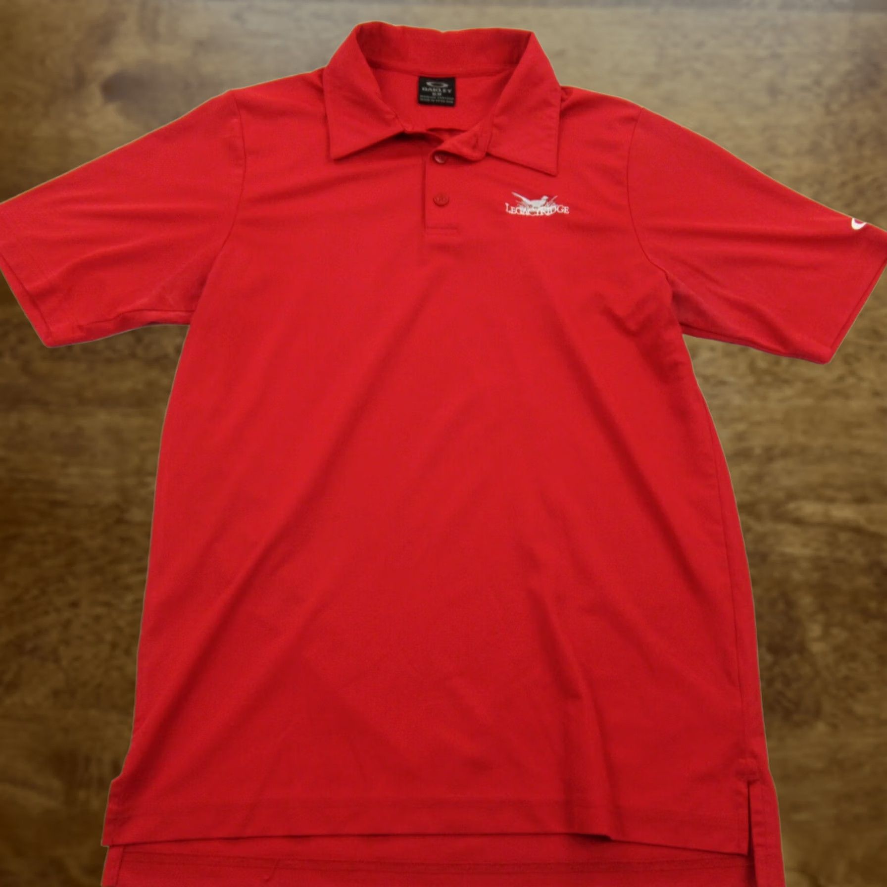 Oakley Oakley Polo Shirt Red Mens Medium Short Sleeve Performance Golf Lightweight Polo Shirt Size US M / EU 48-50 / 2 - 1 Thumbnail