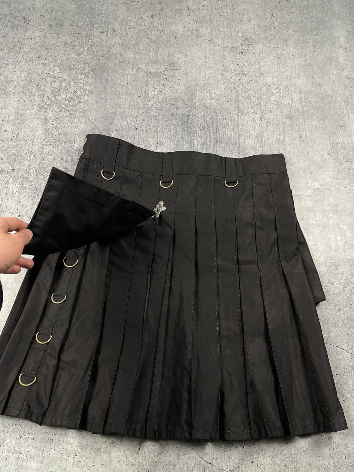Affliction × Japanese Brand × Seditionaries Avant garde Affliction style got grunde punk skirt Y2K Japan Size 40" / US 18 - 8 Thumbnail