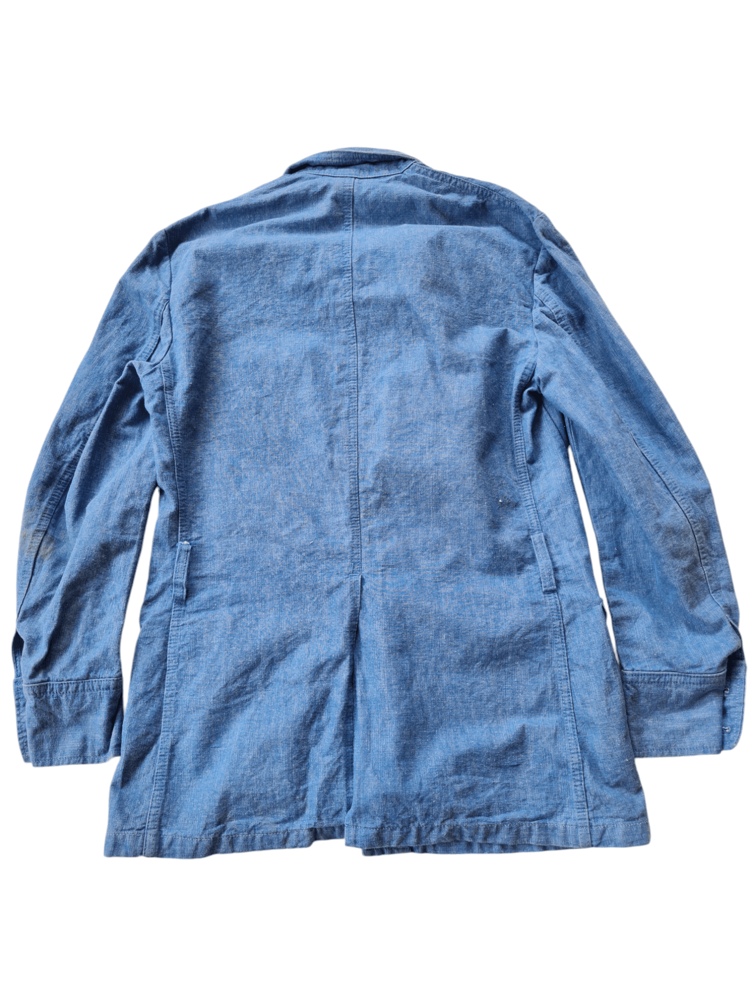 Vintage McQueen Blue Jacket Button Up Size US L / EU 52-54 / 3 - 2 Thumbnail
