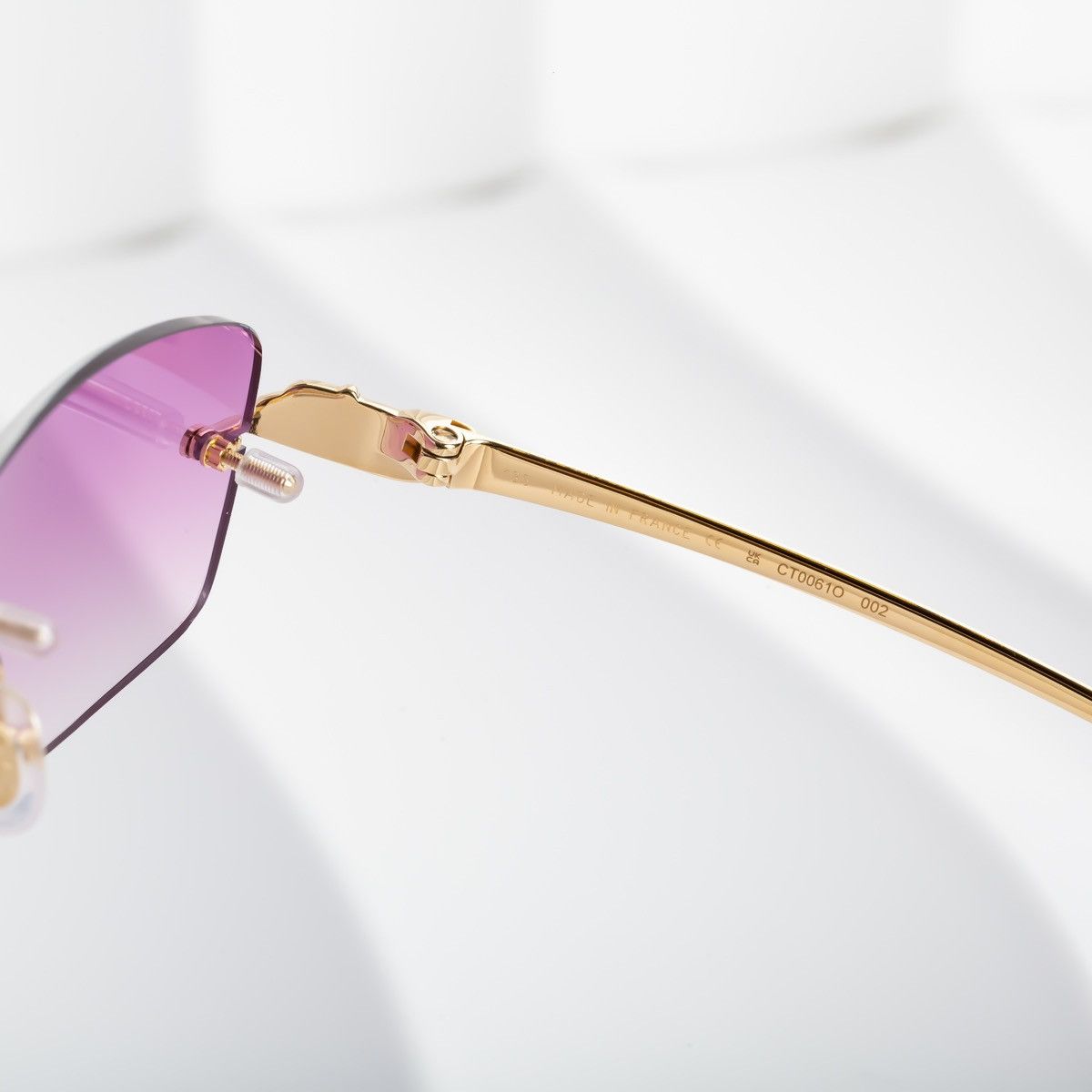 Cartier CARTIER CT0061O 002 TOKYO NIGHT SUNGLASSES Size ONE SIZE - 4 Thumbnail