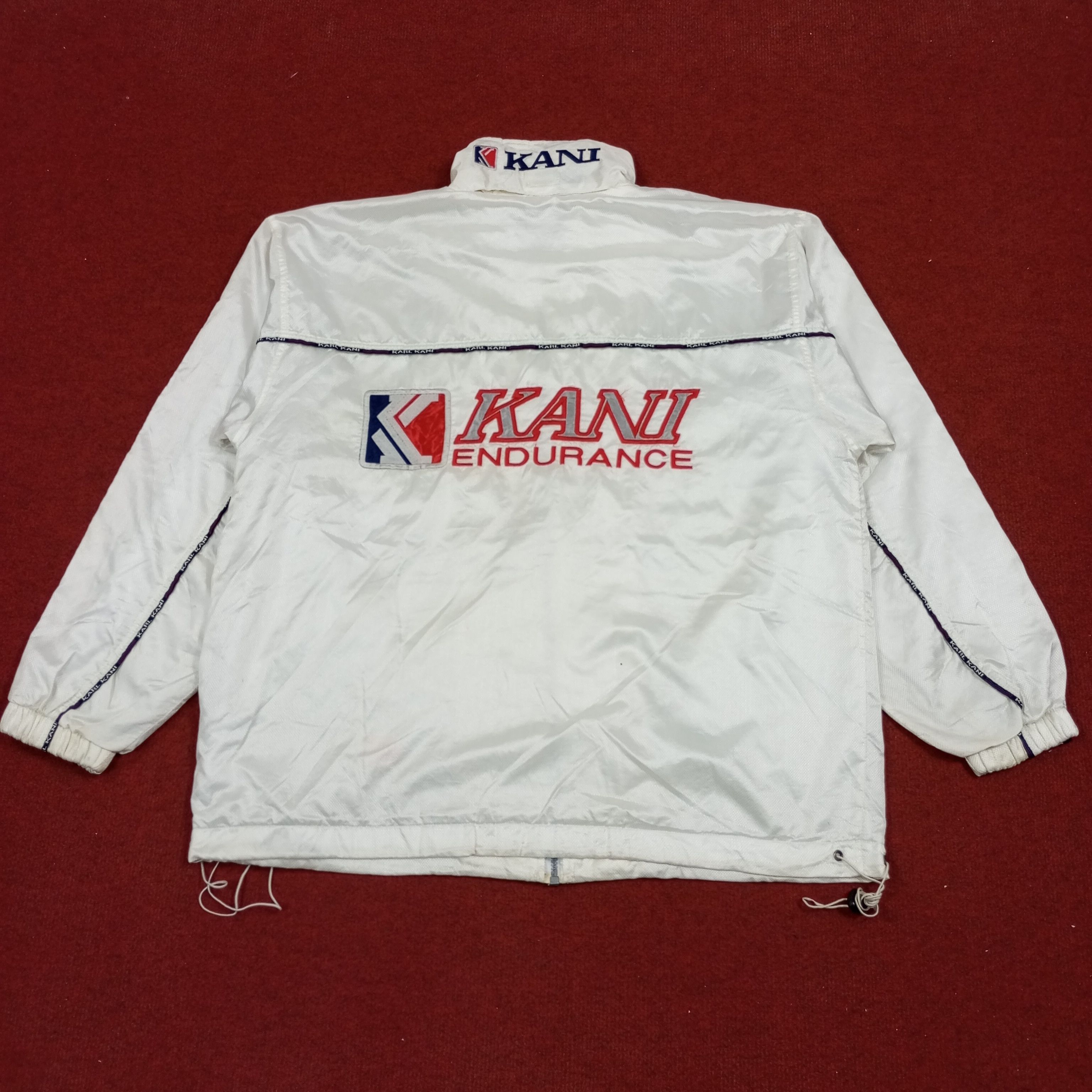 Karl Kani × Vintage Kani Jeans Endurance Logo Design Sportswear Style Jacket Size US L / EU 52-54 / 3 - 1 Thumbnail
