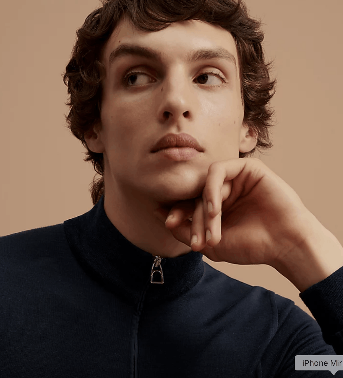 Hermes Hermès Quarter-Zip Cocoon Merino Base Layer ($945) Size US M / EU 48-50 / 2 - 8 Thumbnail