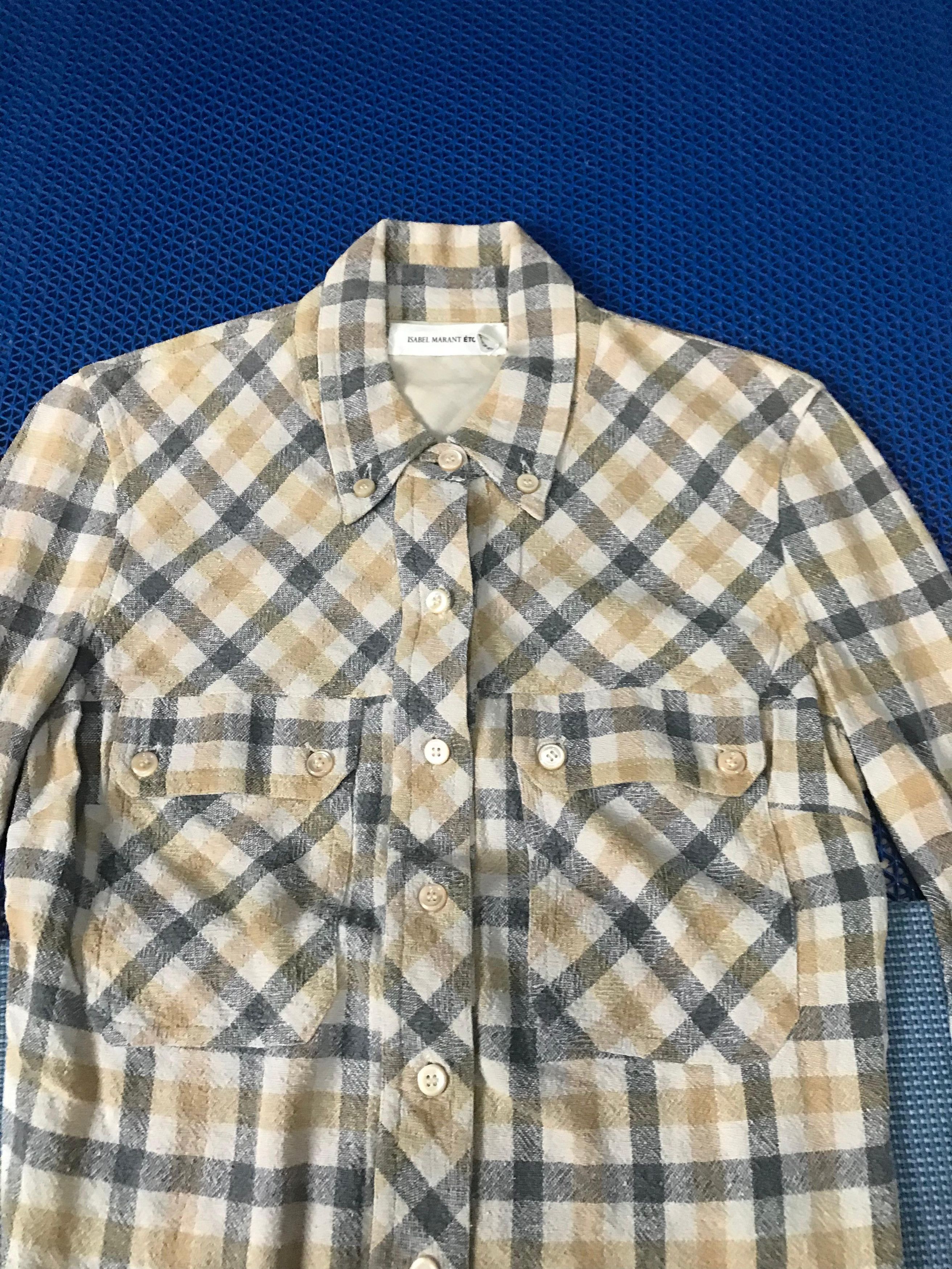 Isabel Marant Vintage Isabel Marant designer Flannel Shirt Size US S / EU 44-46 / 1 - 9 Thumbnail