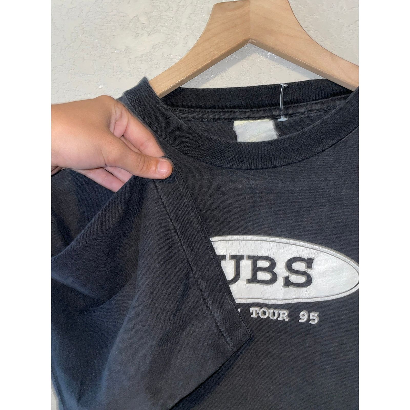 Vintage 90s The Dubs Young Dubliners Rock Band Breathe Tour 95 Shirt Size US XL / EU 56 / 4 - 5 Thumbnail
