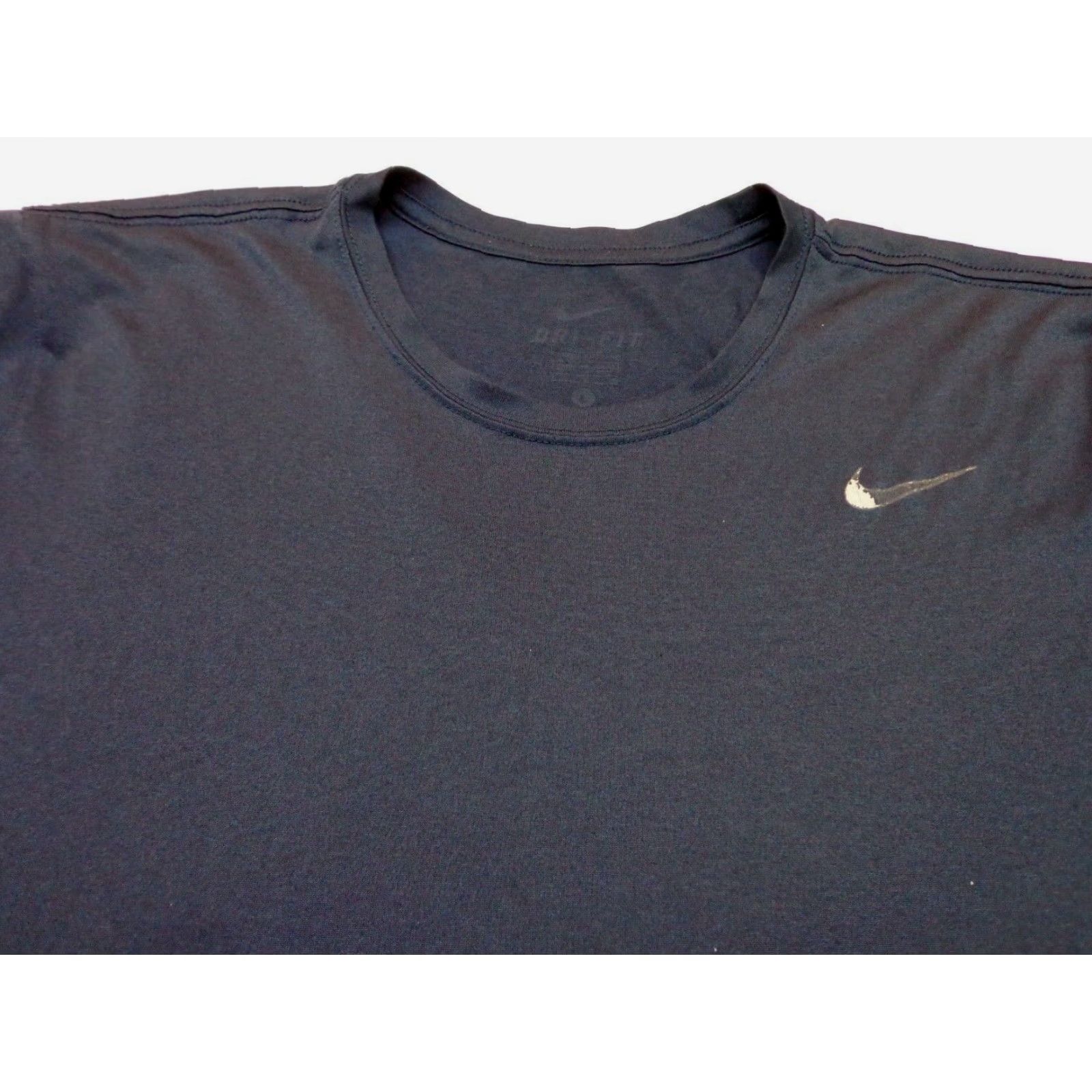 Nike Nike Dri Fit T Shirt Short Sleeve Navy Blue Size Large Men Primary Activewear Nike Shirt L Blue Men Size US L / EU 52-54 / 3 - 2 Thumbnail