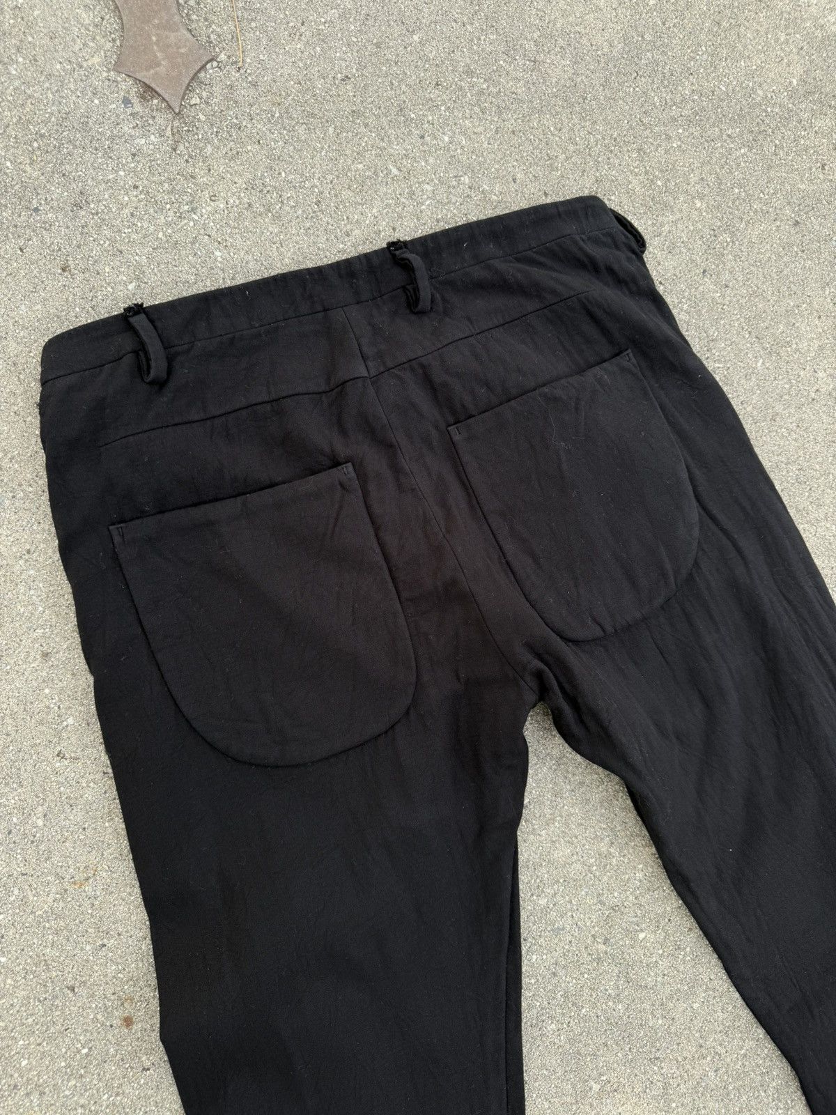 Label Under Construction Cotton Poly Stretch Casual Pants Size US 32 / EU 48 - 4 Thumbnail