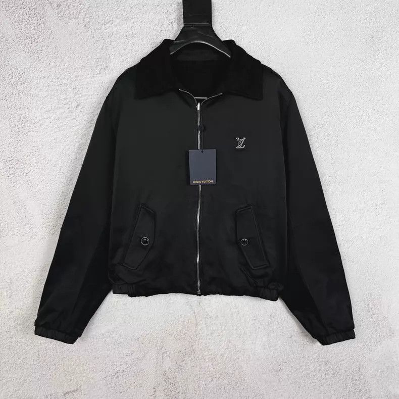 Louis Vuitton Louis Vuitton FW25 Black Full Print Double Zip Jacket Size US M / EU 48-50 / 2 - 3 Thumbnail