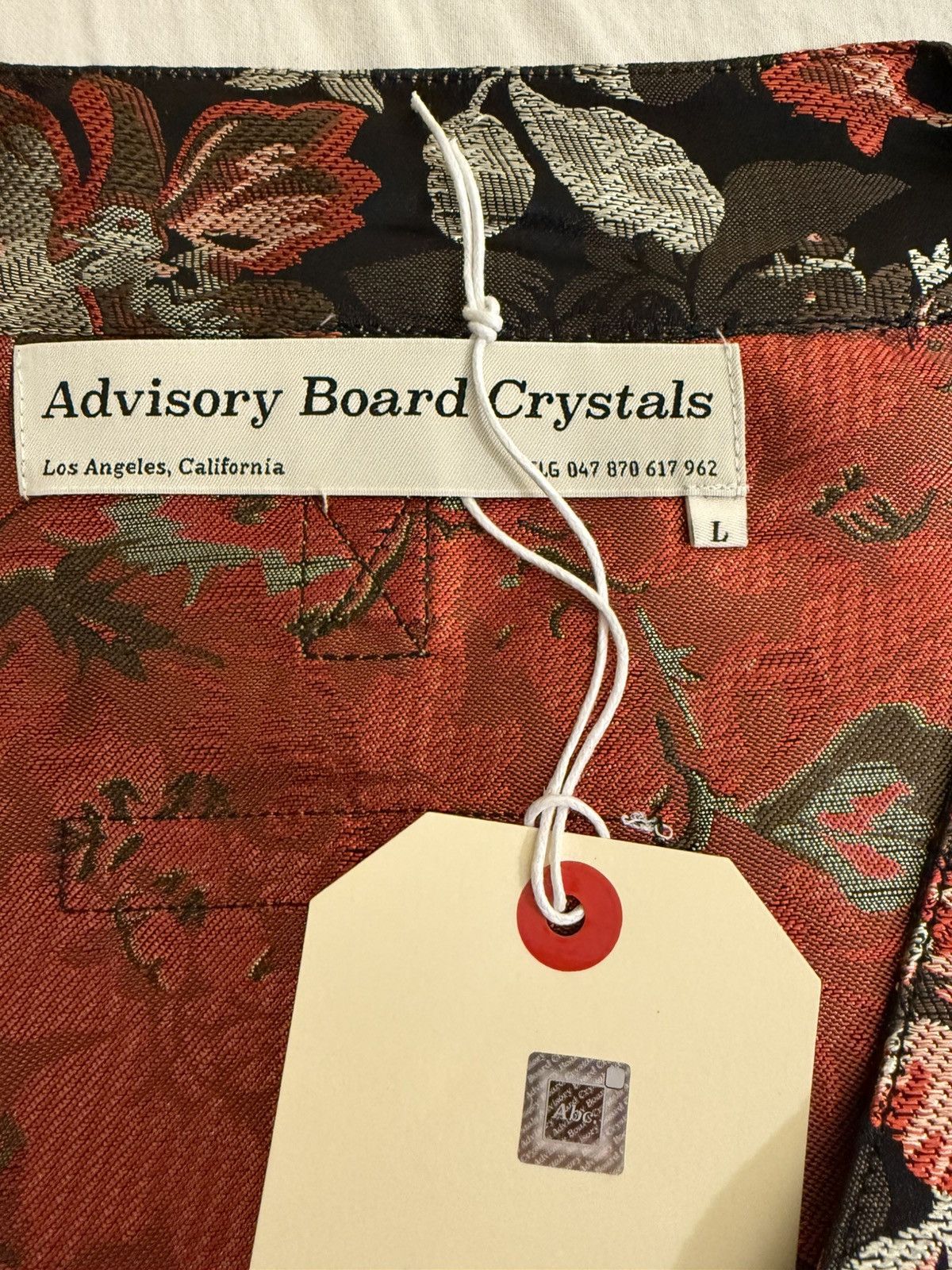 Advisory Board Crystals Advisory Board Crystals Floral Jacquard Jacket Grey L Size US L / EU 52-54 / 3 - 4 Thumbnail