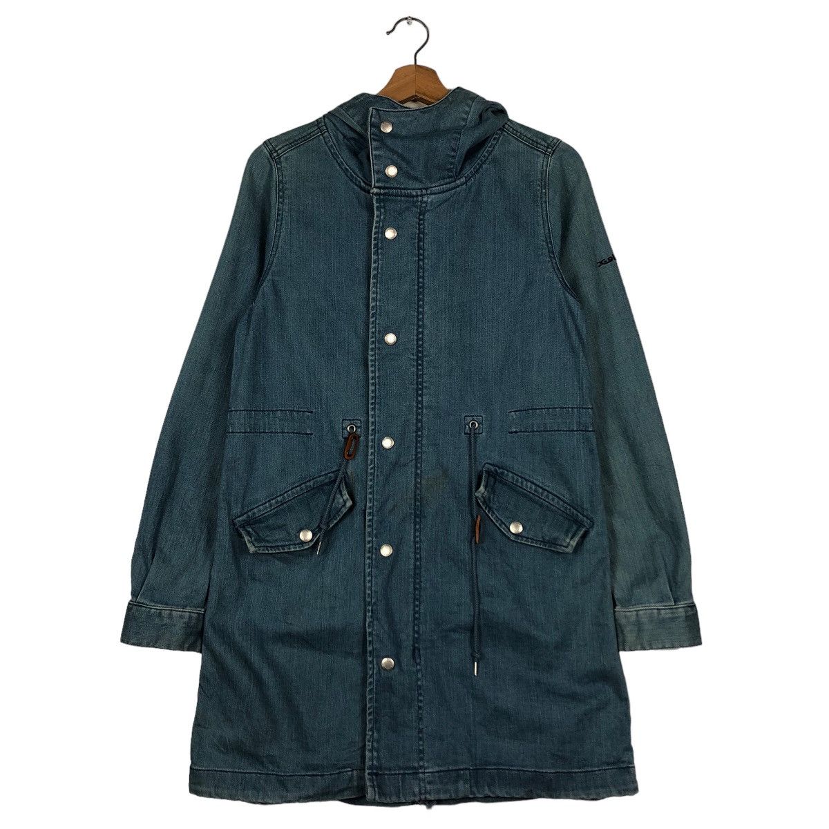 Hysteric Glamour 🔥Denim Bondage Biker Jacket Parachute X Girl Japan Size US S / EU 44-46 / 1 - 11 Thumbnail