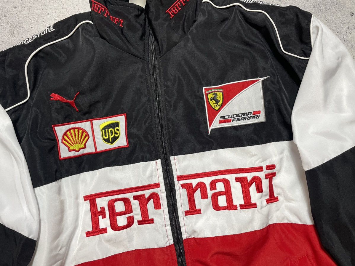 Ferrari Vintage Ferrari F1 Racing Jacket Hype Rare Big Logo Marlboro Size US L / EU 52-54 / 3 - 11 Thumbnail
