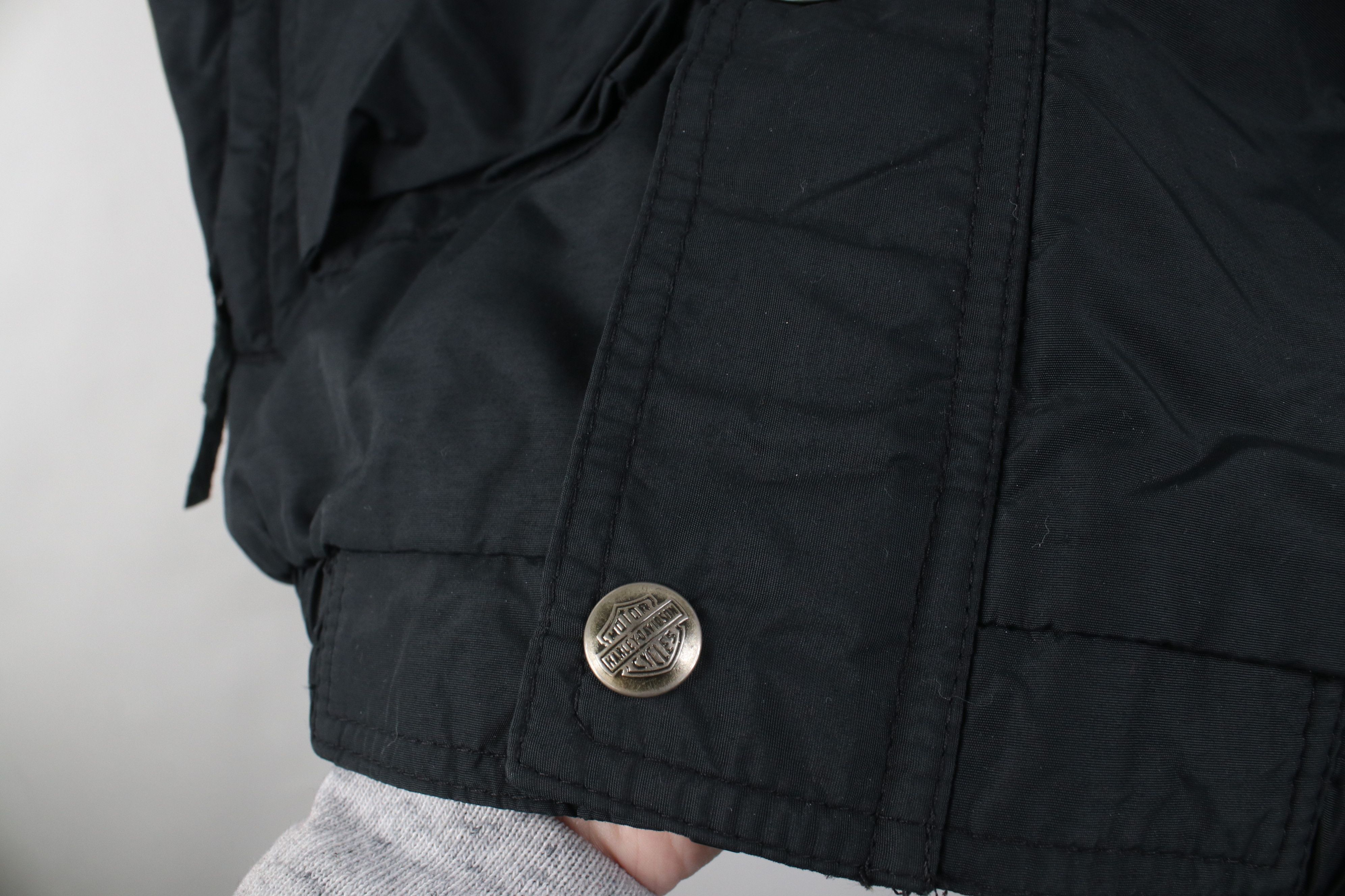 Harley Davidson Vintage 90s Harley Davidson Windbreaker Bomber Jacket USA Size US S / EU 44-46 / 1 - 5 Thumbnail