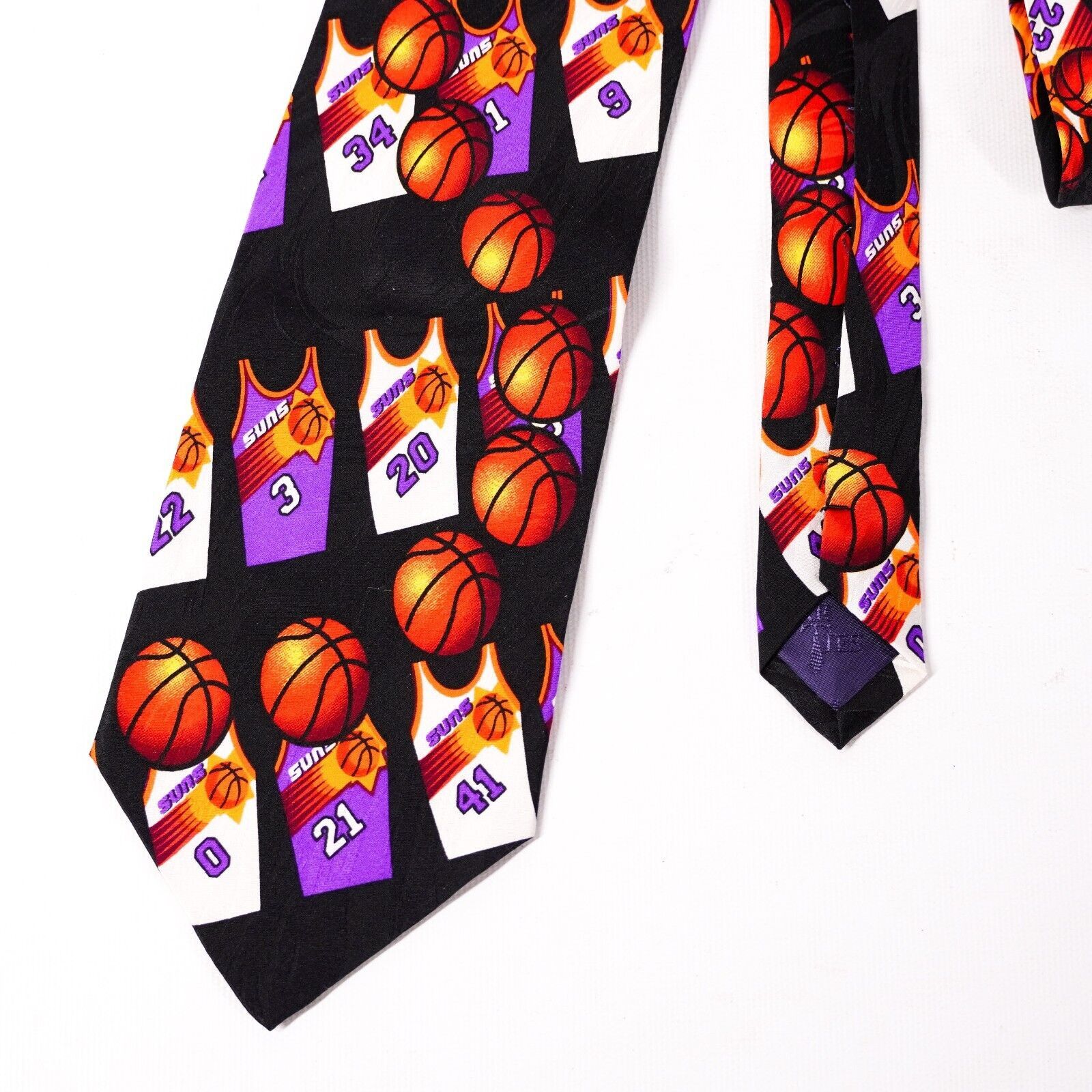 NBA VTG Phoenix Suns NBA Finals Basketball Silk Neck Tie Size ONE SIZE - 2 Thumbnail