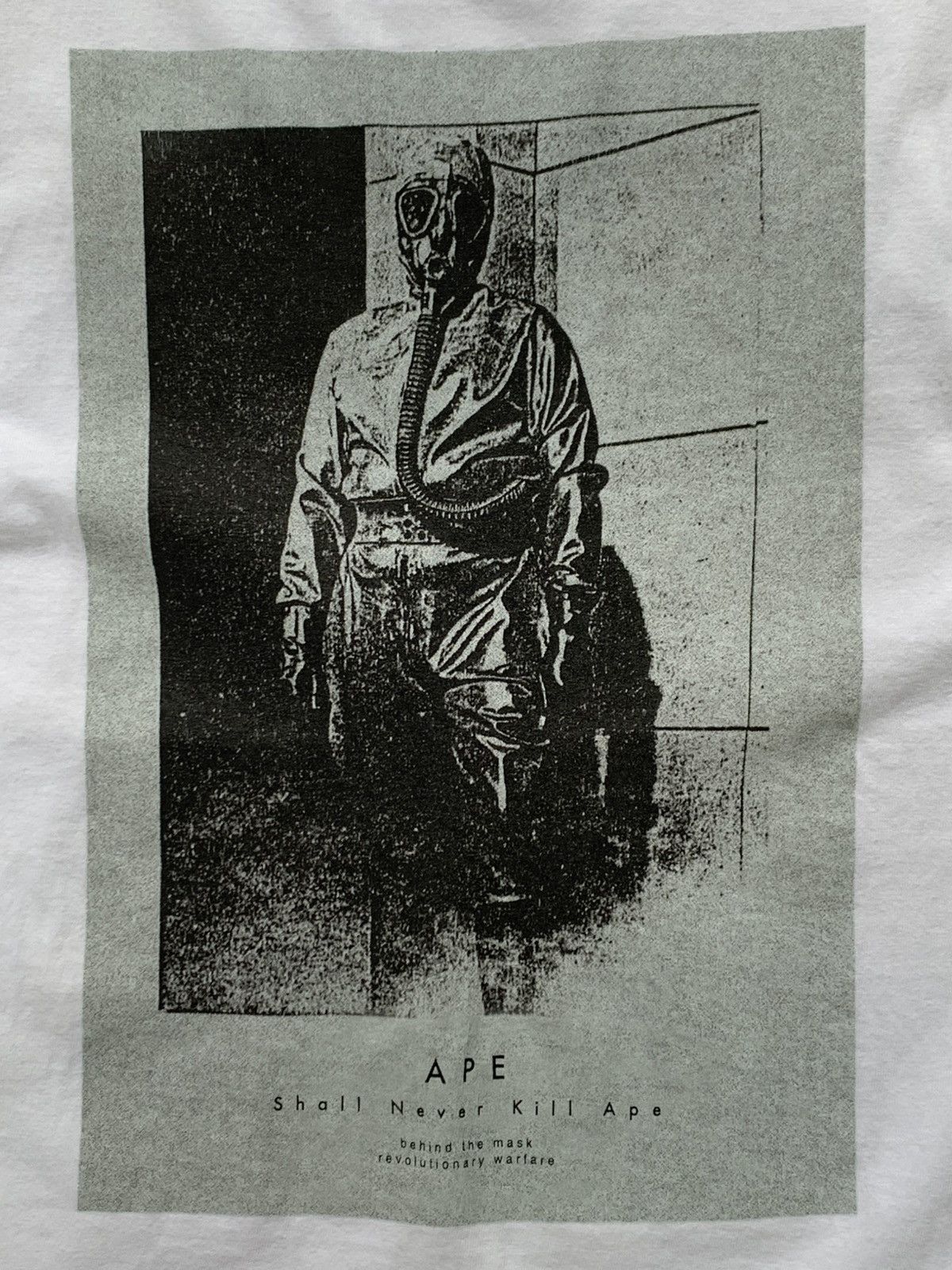 Bape × Wtaps Bape X Wtaps NFS Ursus Behind The Mask Tee Size US M / EU 48-50 / 2 - 7 Thumbnail