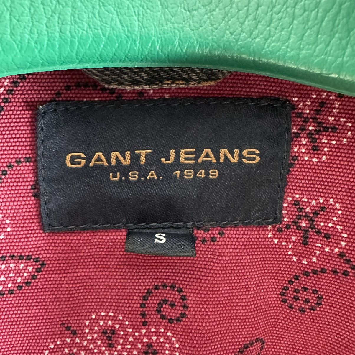 Gant Made in Italy Gant Jeans USA Vintage Denim Jacket Rare Size US S / EU 44-46 / 1 - 4 Thumbnail