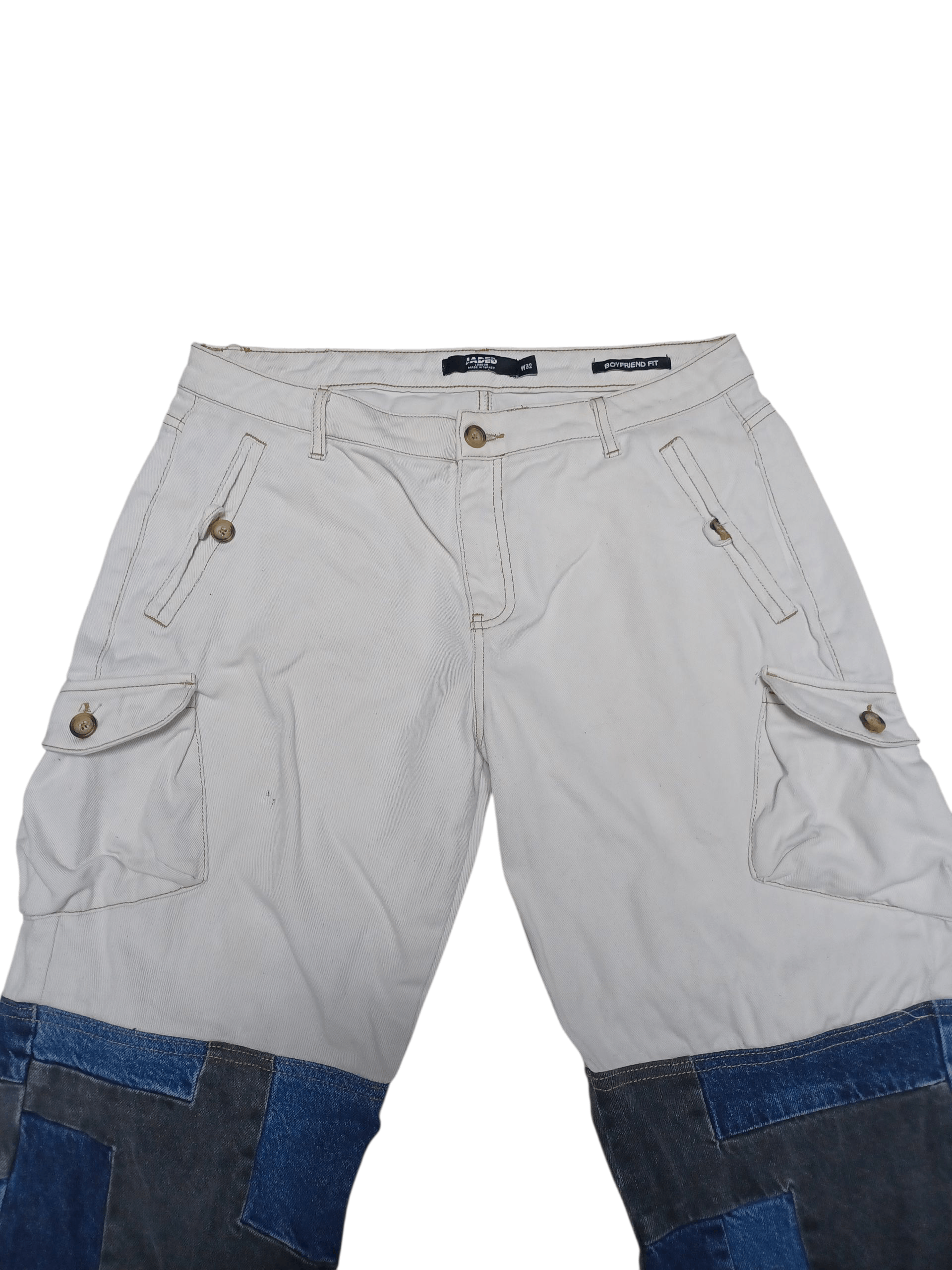 Jaded London JADED LONDON FIRE FLARED AVANT GARDE JEANS DENIM Size US 32 / EU 48 - 3 Thumbnail