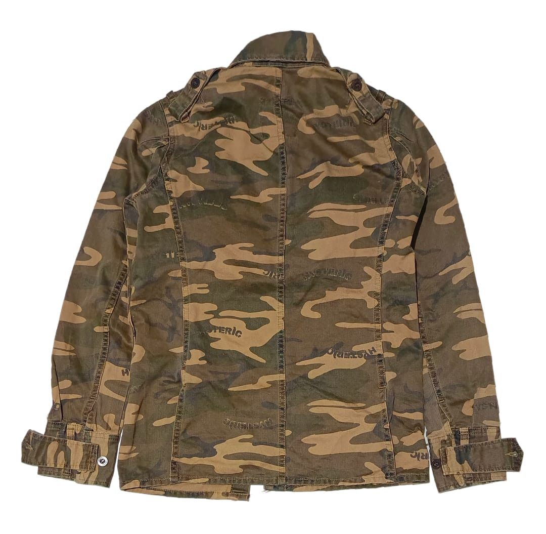 Hysteric Glamour × Japanese Brand × Le Grande Bleu (L.G.B.) Hysteric Glamour Thick Cargo Shirt Camo Size ONE SIZE - 4 Thumbnail