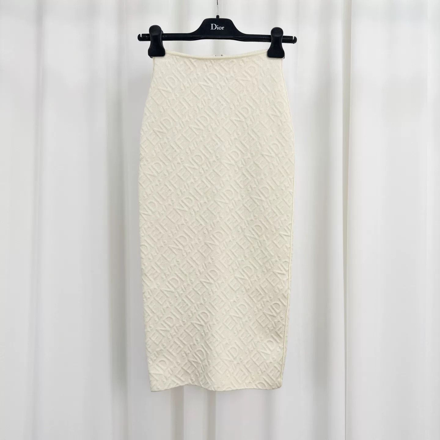 Fendi Fendi x Skims Embossed Letter Midi Skirt Size 36" / US 14 / IT 50 - 1 Thumbnail