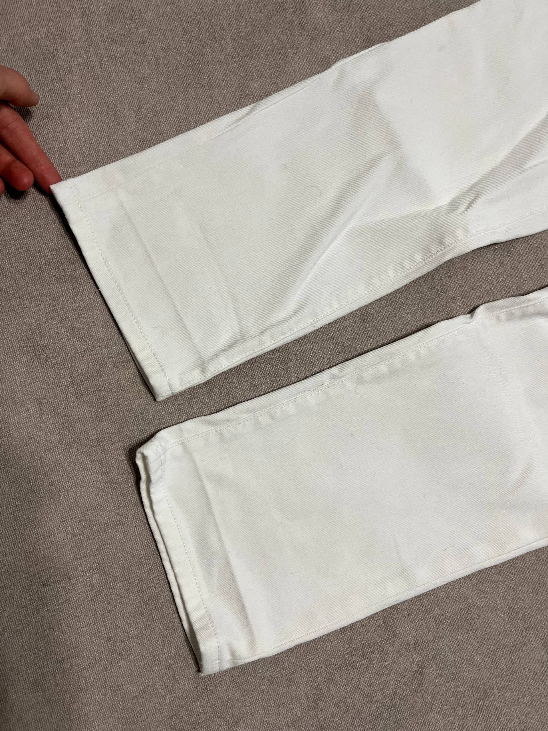 Polo Ralph Lauren Ralph Lauren White Rare Slim Fit Jeans LRL Polo Womens Size 34" / US 12 / IT 48 - 6 Thumbnail