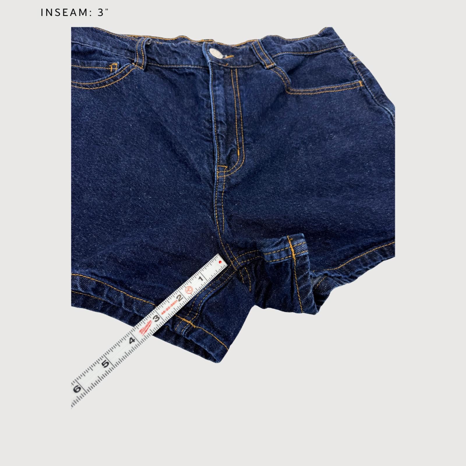 Frank And Oak Frank And Oak Relaxed Dark Wash Shorts 27 Size 27" / US 4 / IT 40 - 8 Thumbnail