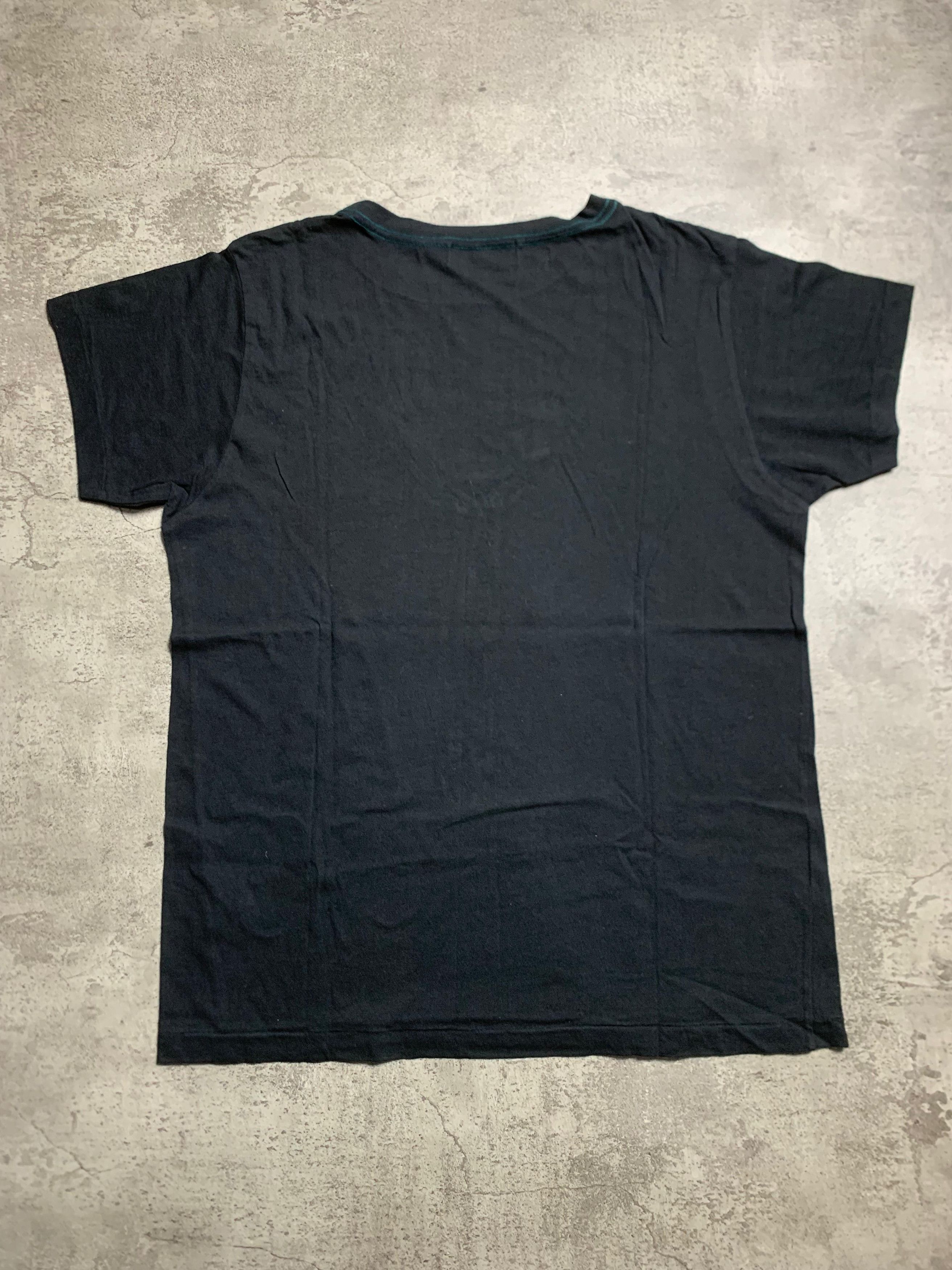 CABANE de ZUCCa Vintage Cabane de Zucca - Big Logo Black Shirt Size M Size US M / EU 48-50 / 2 - 6 Thumbnail