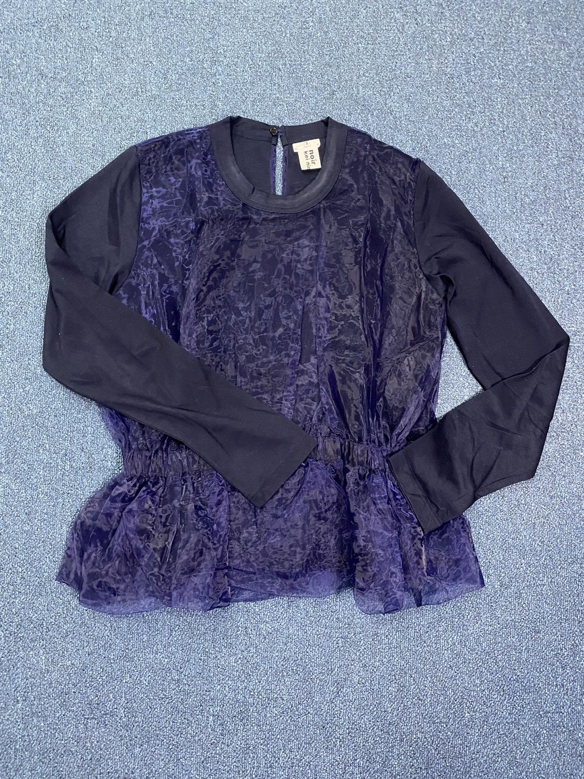 Comme des Garcons CDG NOIR DOUBLE LAYER SHIRT Size S / US 4 / IT 40 - 1 Thumbnail