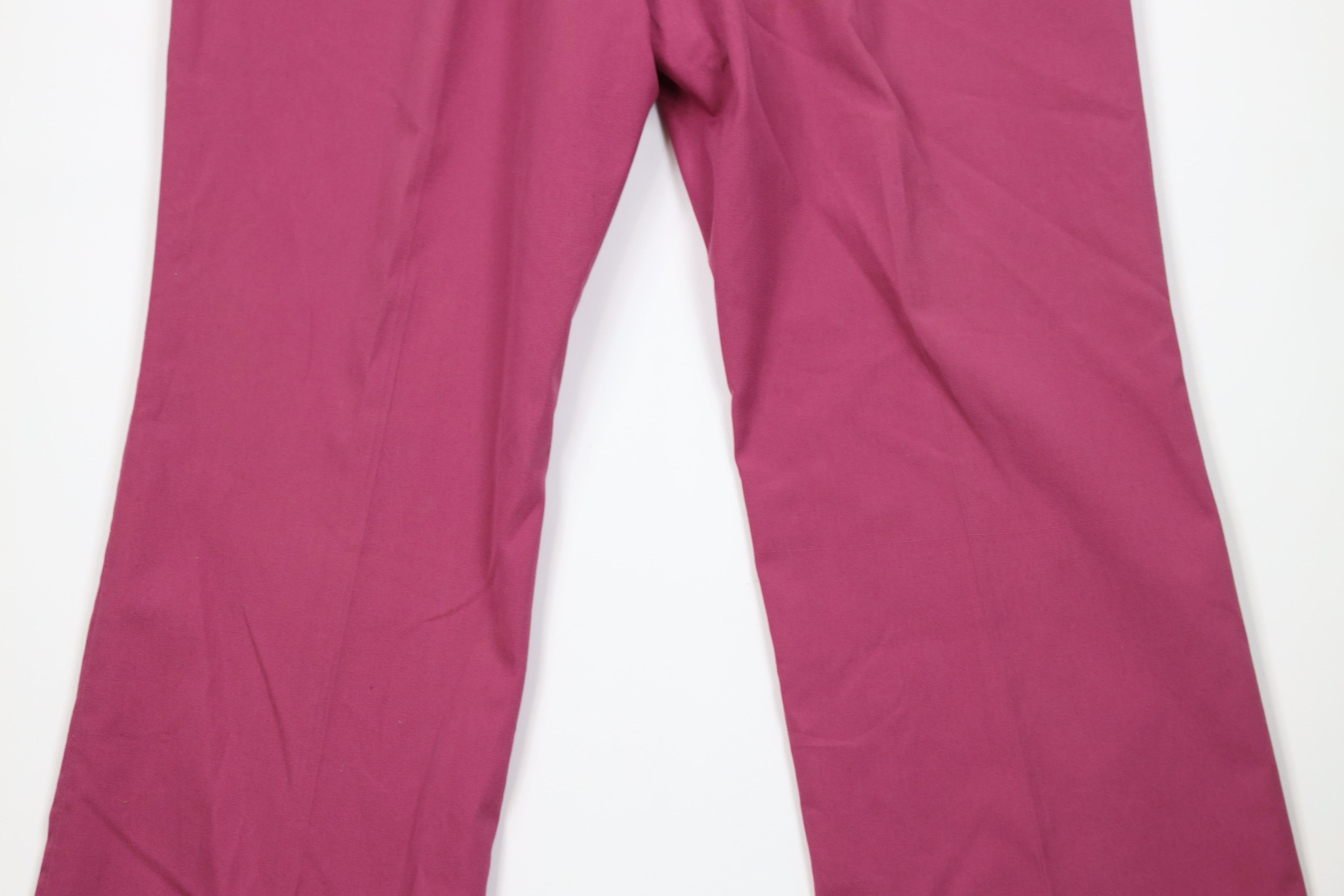 Vintage Vintage 70s Streetwear Bell Bottoms Chino Pants Purple USA Size US 34 / EU 50 - 11 Thumbnail