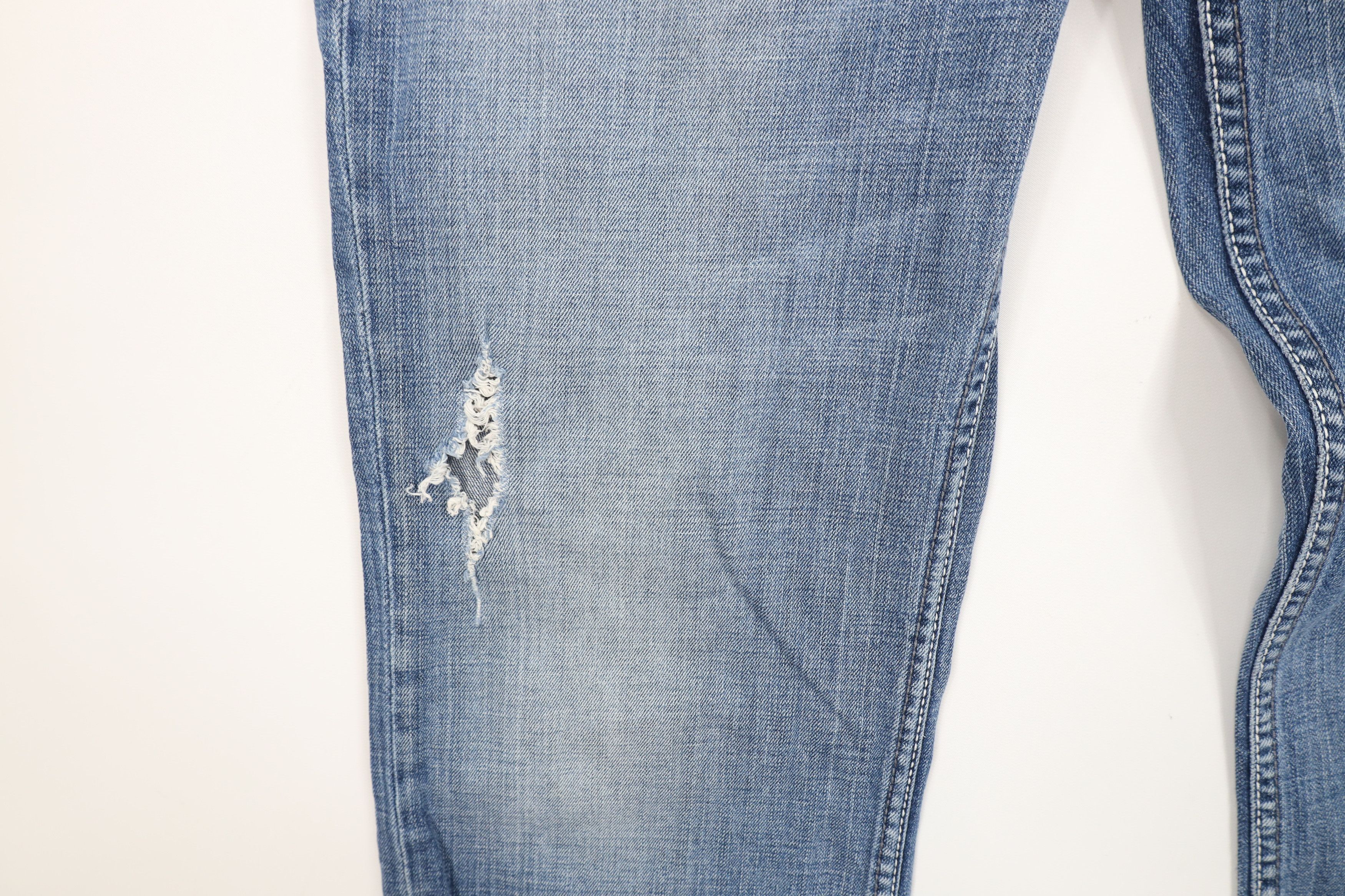Vintage Buckle BKE Stitch Stretch Tyler Straight Leg Denim Jeans Size US 33 - 6 Thumbnail