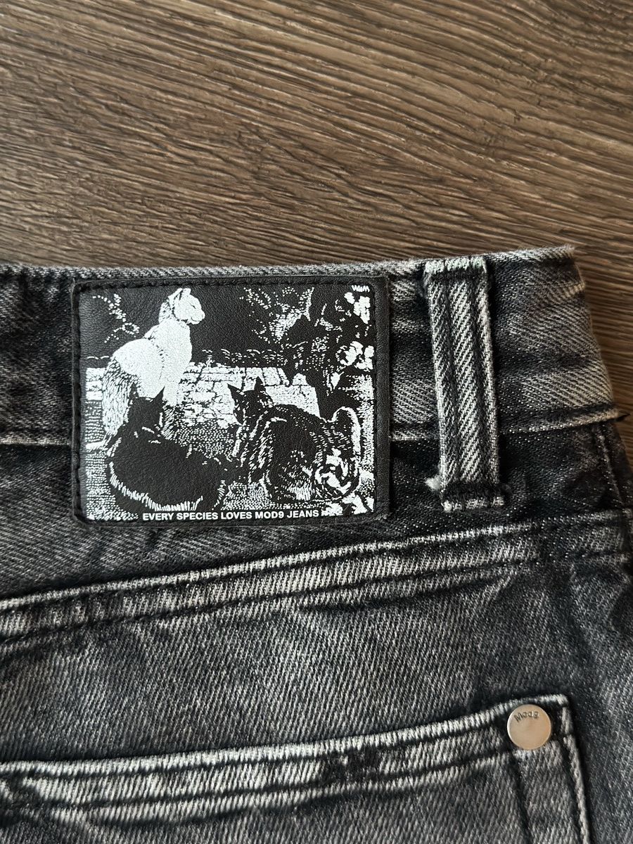Other Mod9 Dark Gray Wash Baggy Jeans Size US 29 - 4 Thumbnail